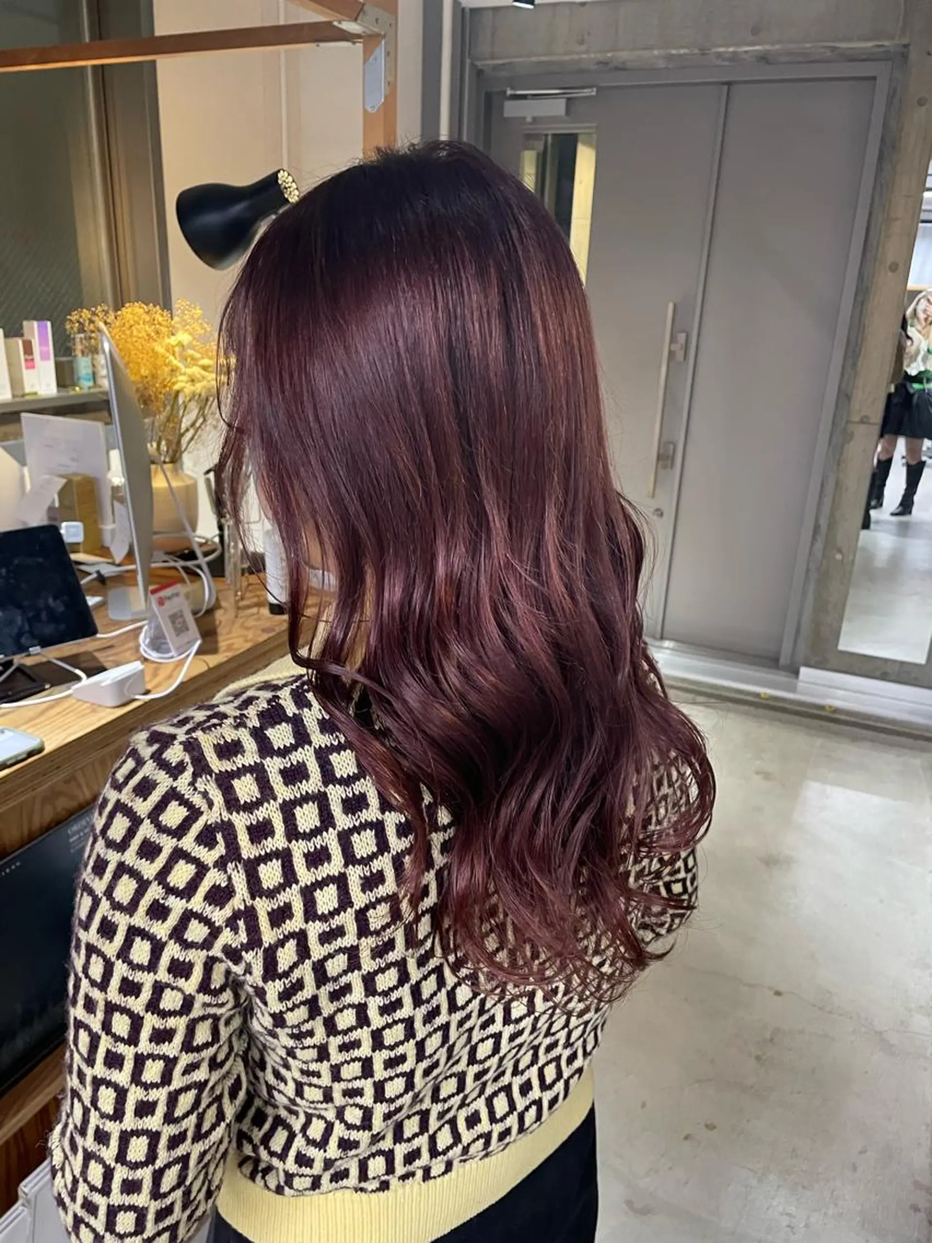 ロング カラー ヘアアレンジ カット ヘアカラー CEINE loq ‪🍒なつきのヘアスタイル