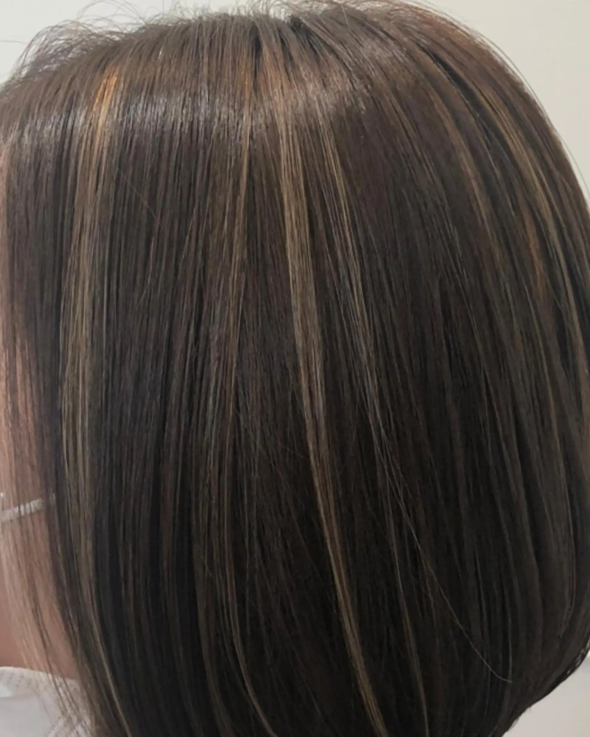 ミディアム カラー ハイライトカラー 外国人風カラー ハイライト -5歳大人ﾊｲﾗｲﾄ ✨津嘉山のヘアスタイル