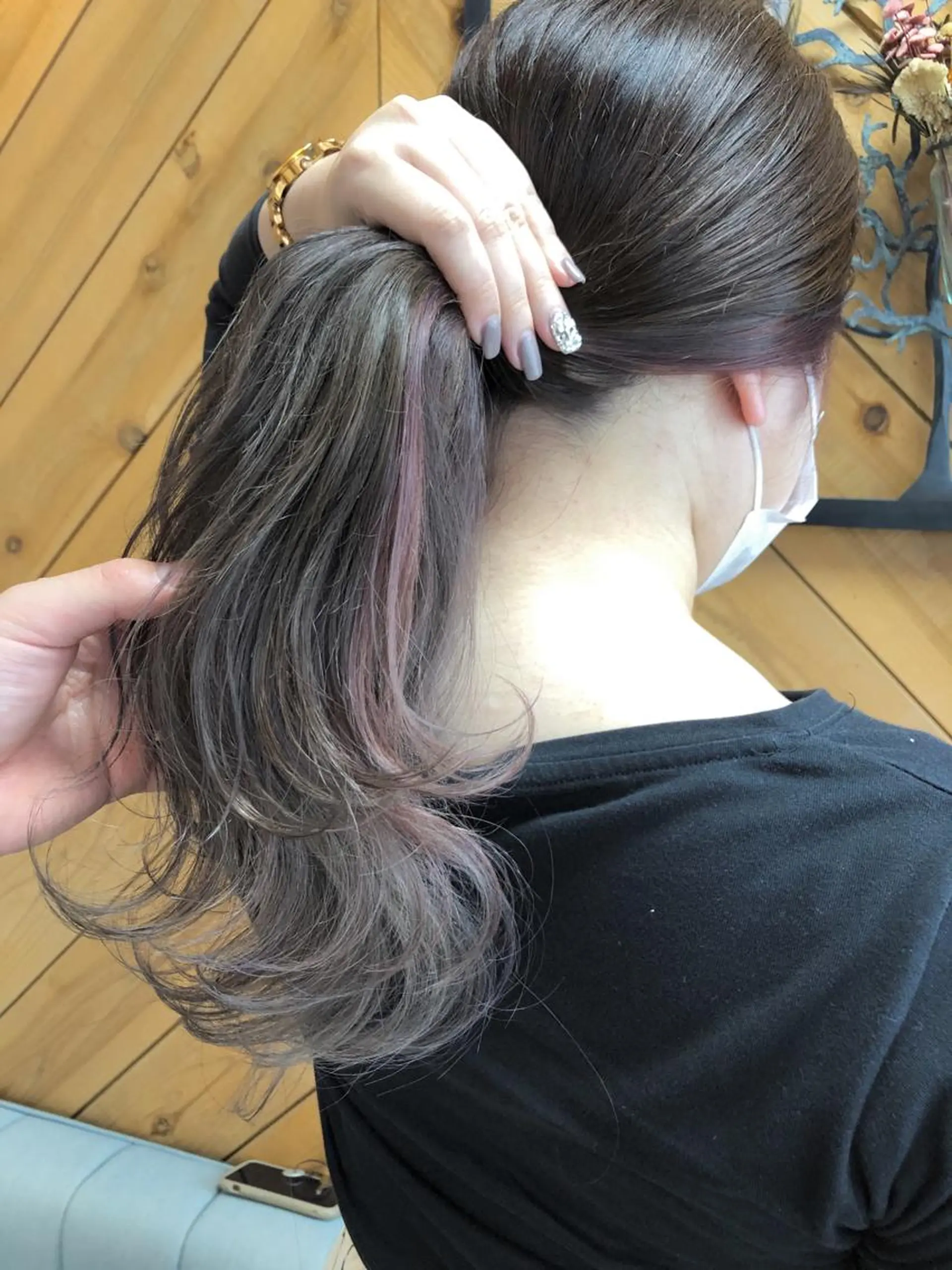 ロング カラー hair salon Ranun髪質改善のヘアスタイル