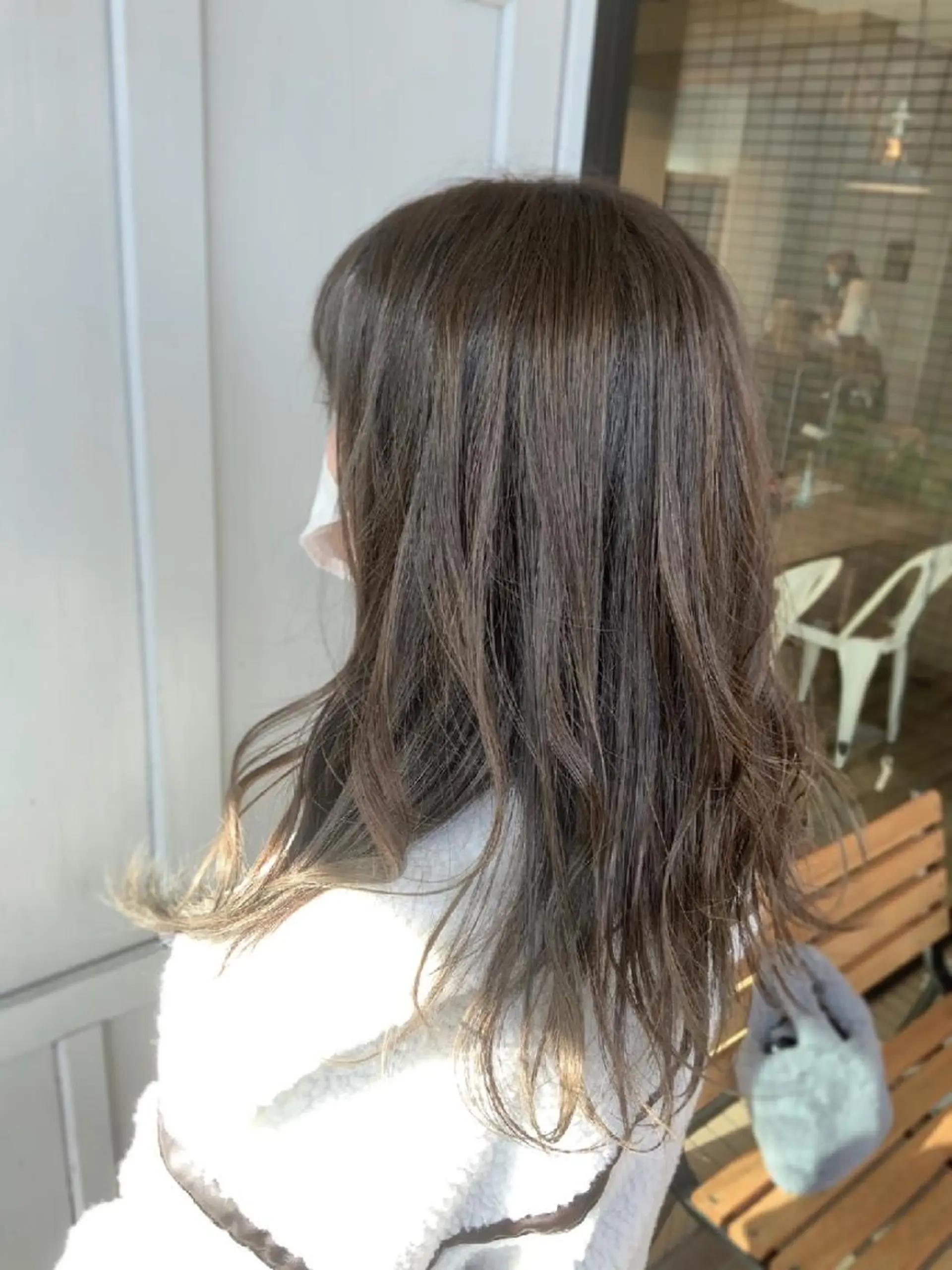 カラー オリーブカラー ヘアカラー トリートメント 堀 望美のヘアスタイル