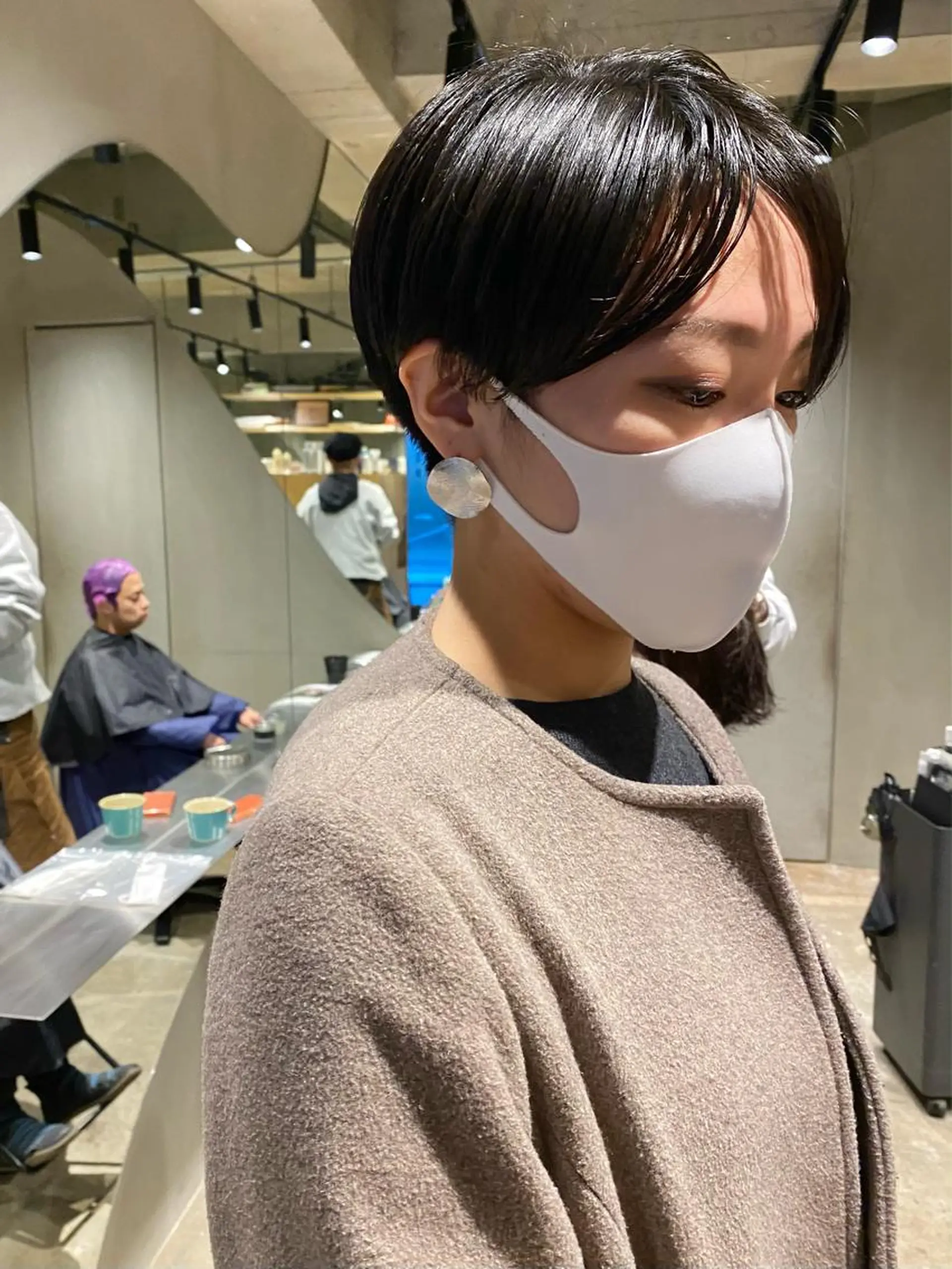 ショート ハンサムショート ショートヘア hemm,hemm.所属・ショート・ボブ MIKUのヘアスタイル