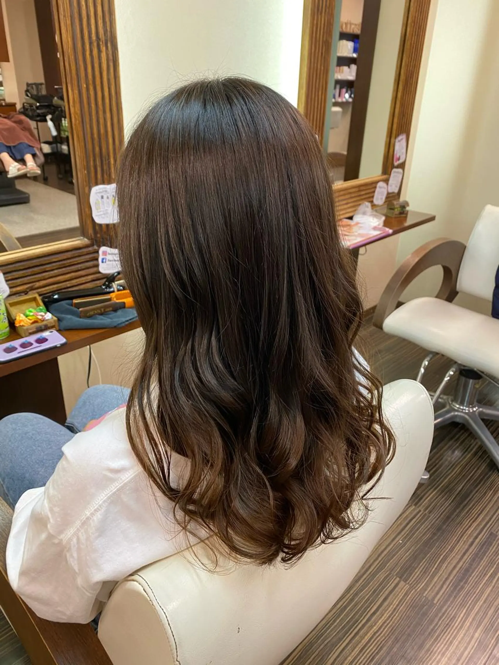 ロング カラー ヘアアレンジ メンズ カット ヘアカラー トリートメント 加藤 瑠美のヘアスタイル