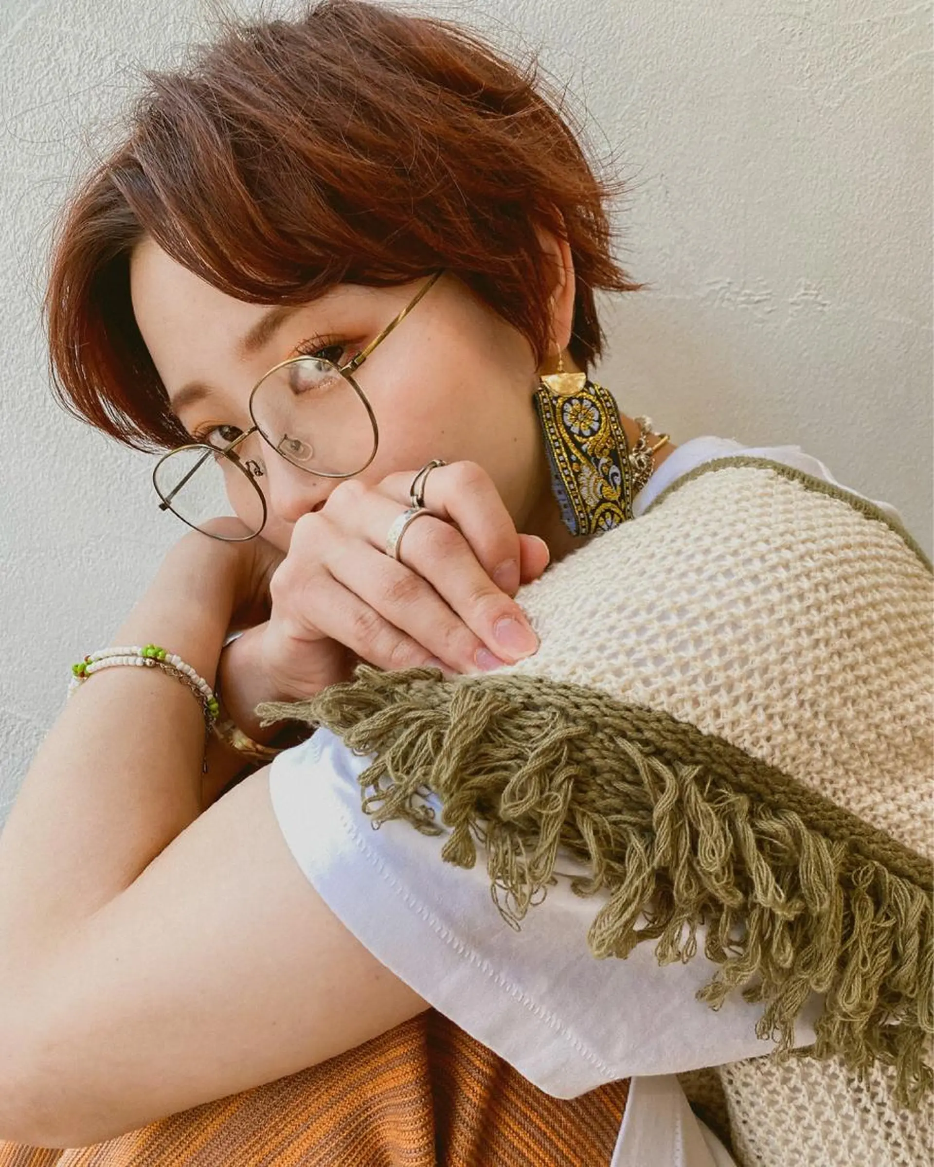 ショート カラー メンズカット特化柏駅 徒歩3分LOUのヘアスタイル