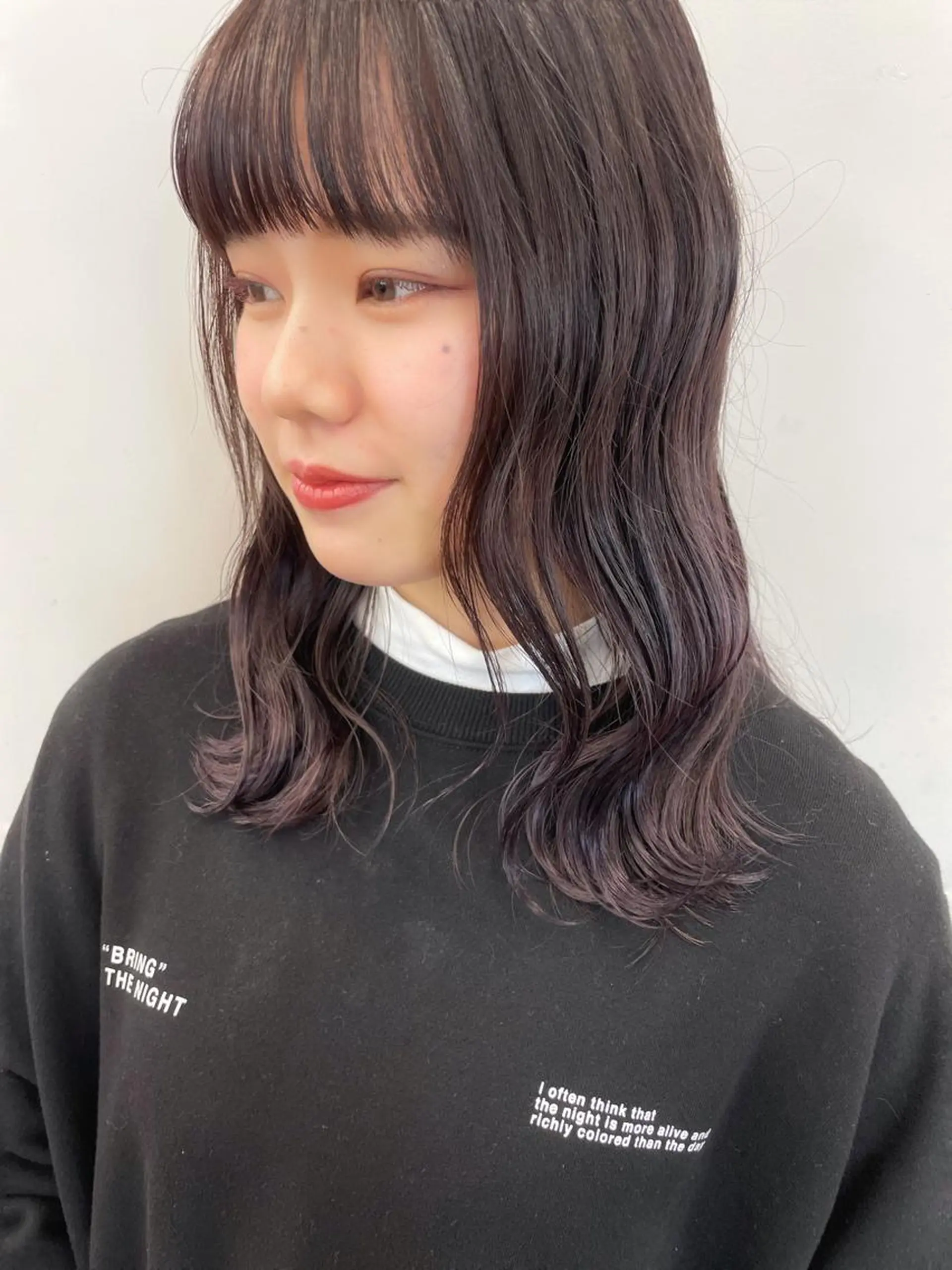 ミディアム カット ヘアカラー トリートメント 関 京磨のヘアスタイル