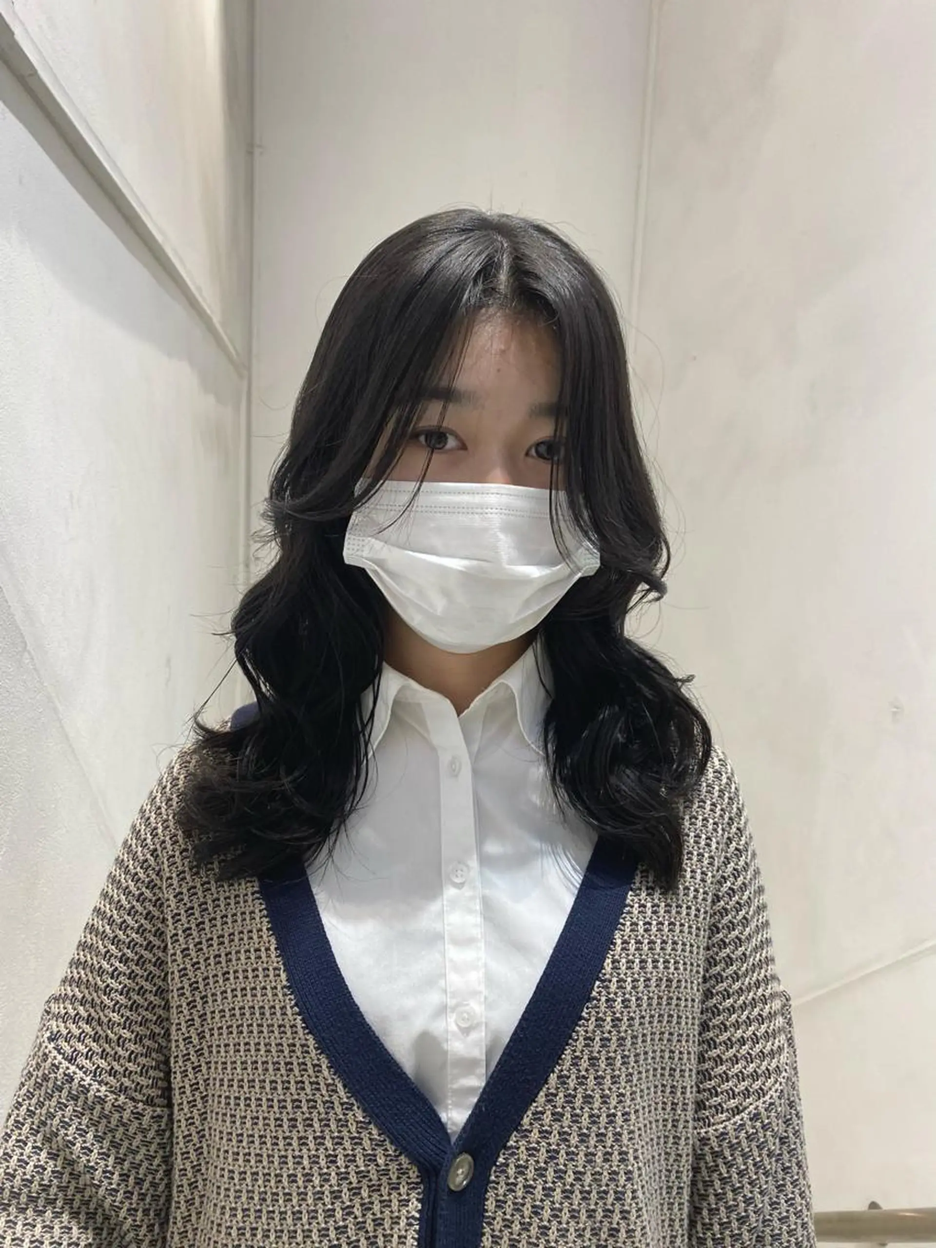 ロング カラー 韓国風ヘア ✨くびれスタイル✨️ 戸嶋穂乃香のヘアスタイル