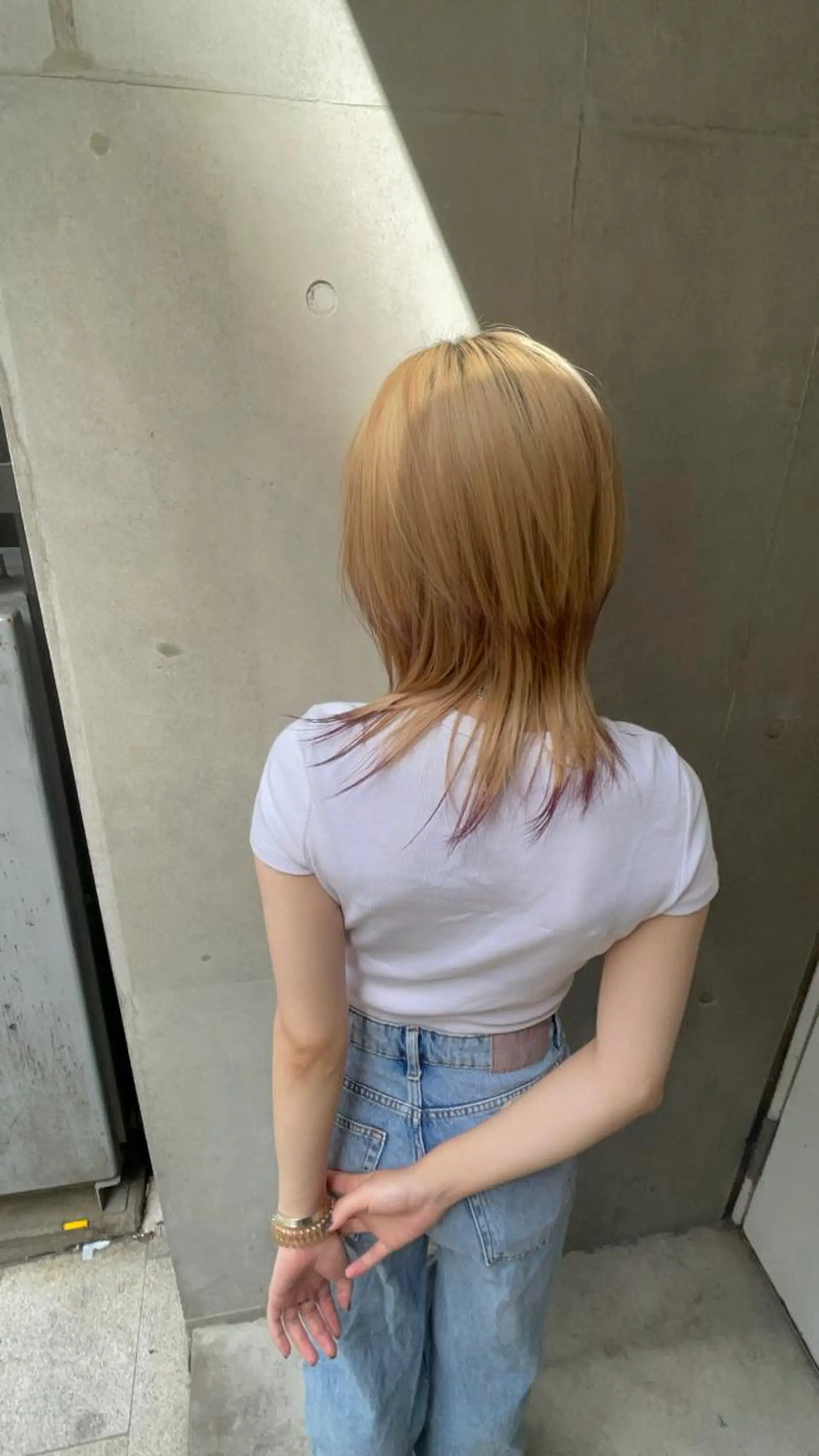 ミディアム カット ヘアカラー 村田 灯のヘアスタイル