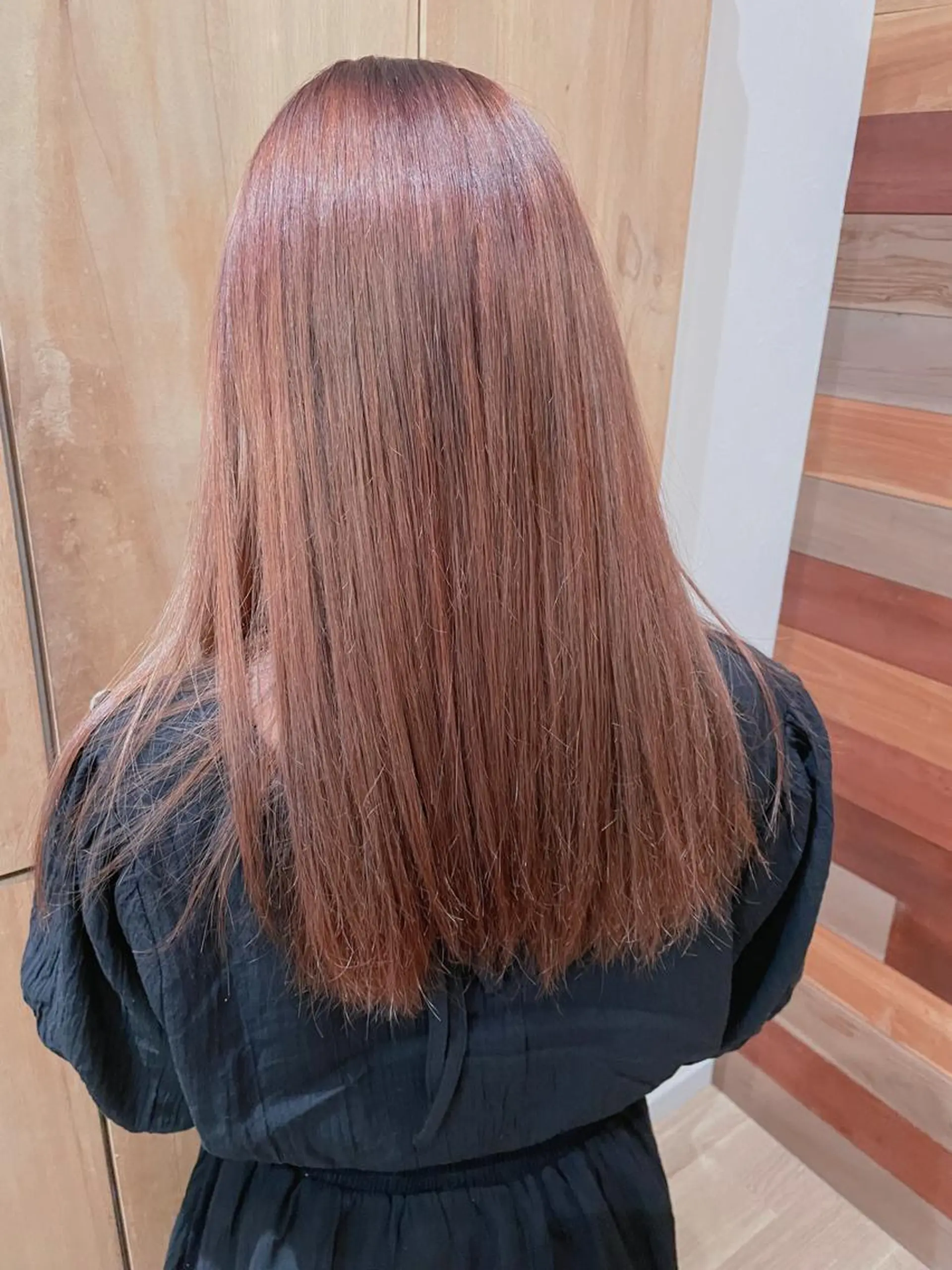 ロング カラー ヘアアレンジ ブリーチ なつき/艶ピンク/ girly hairのヘアスタイル