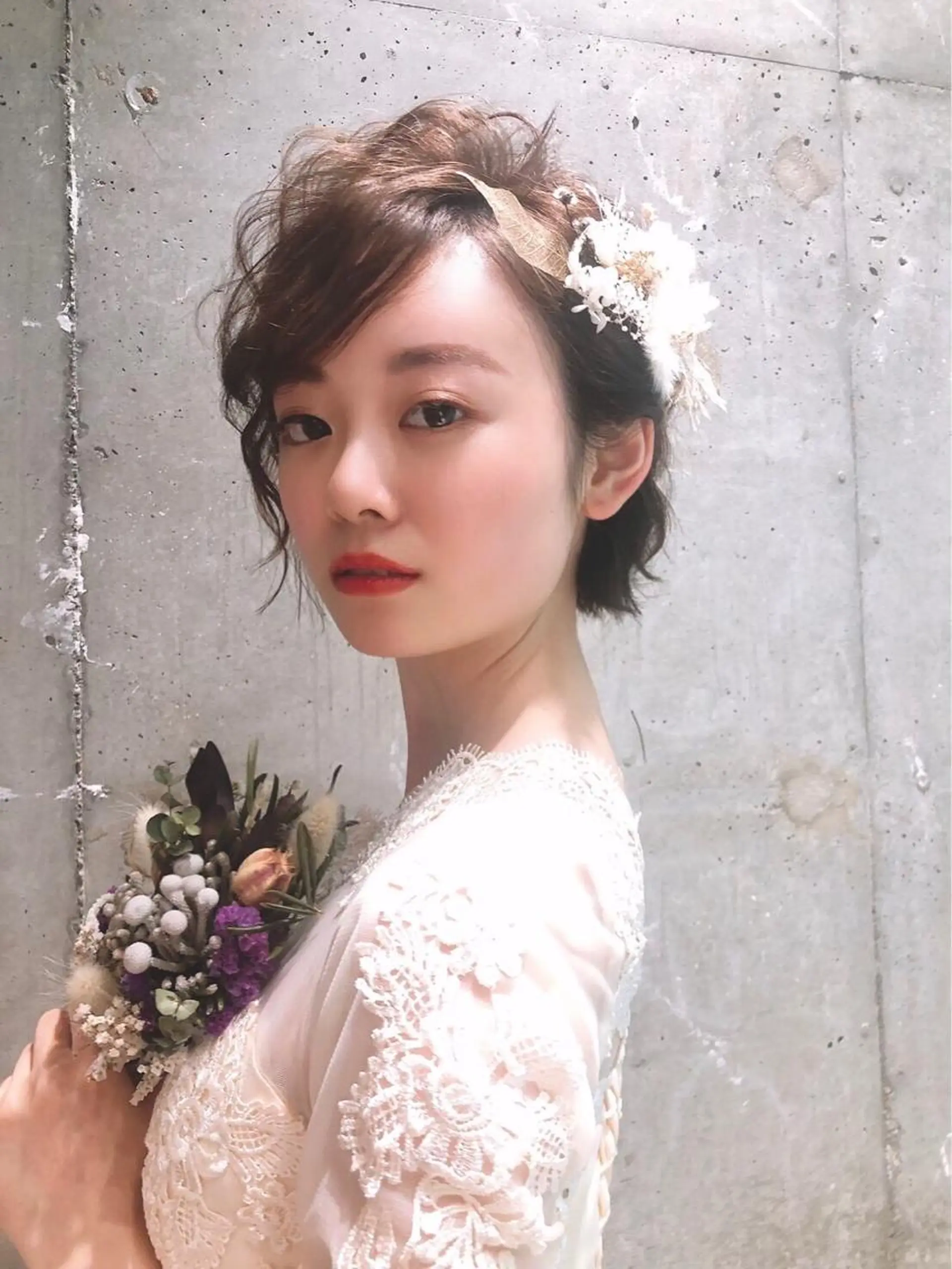 ショート ヘアアレンジ ヘアセット hair&make RabichePow所属・鈴木 香奈萌のヘアスタイル