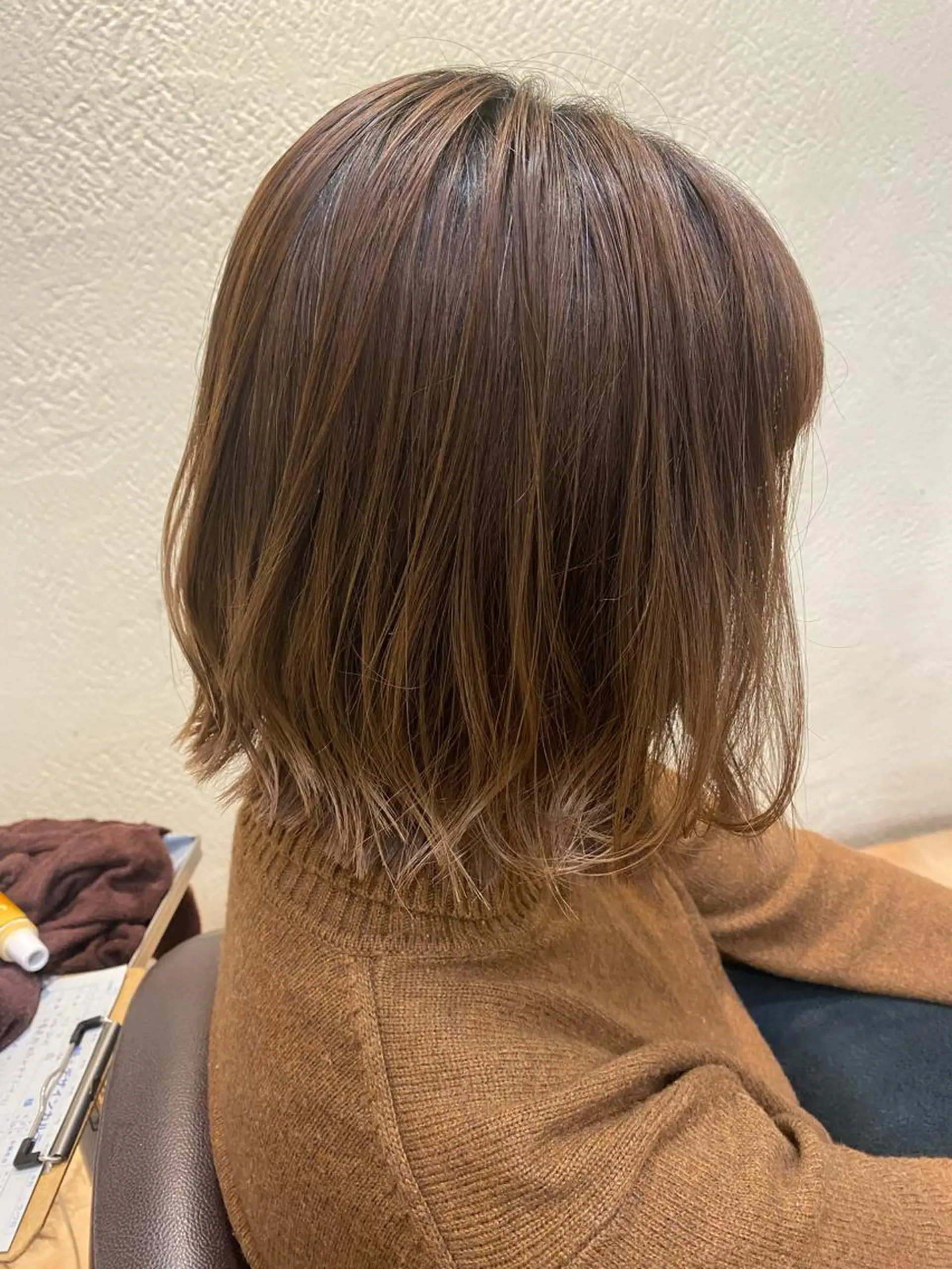 ミディアム ショートカット パーマ石井のヘアスタイル