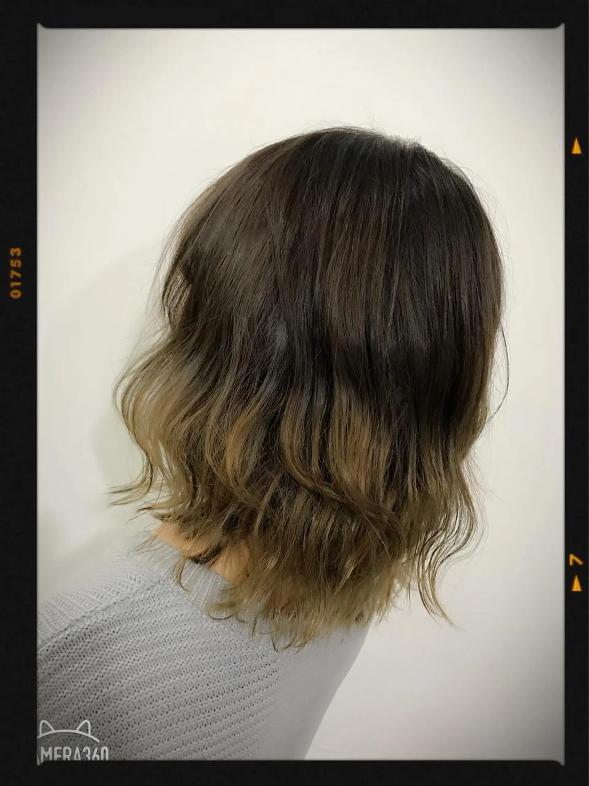 ミディアム カラー バレイヤージュ レイヤーカット 相武台ショート特化 💐川崎希💐のヘアスタイル