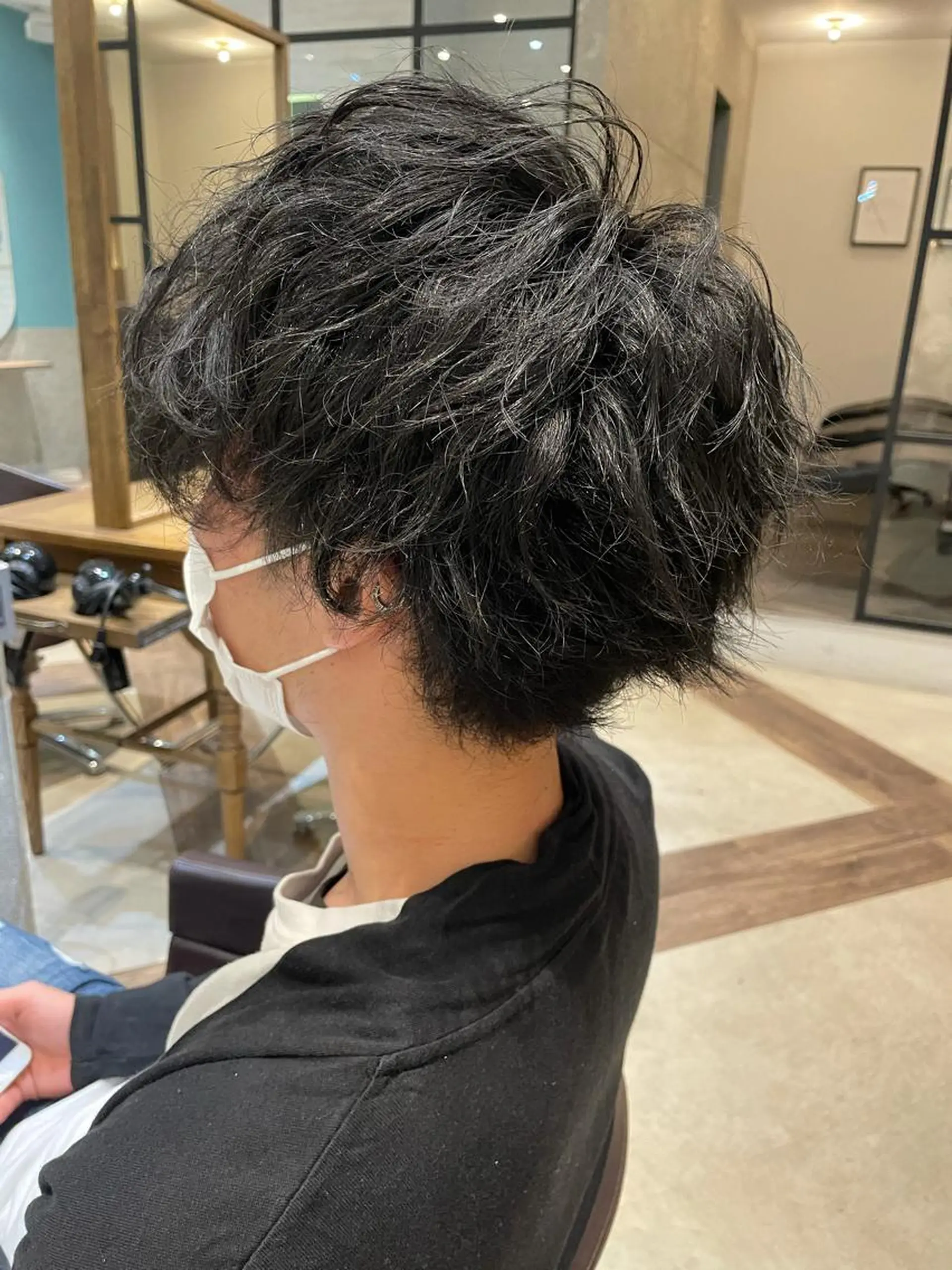 メンズ ケアブリーチ /髪質 改善/古橋圭史郎のヘアスタイル