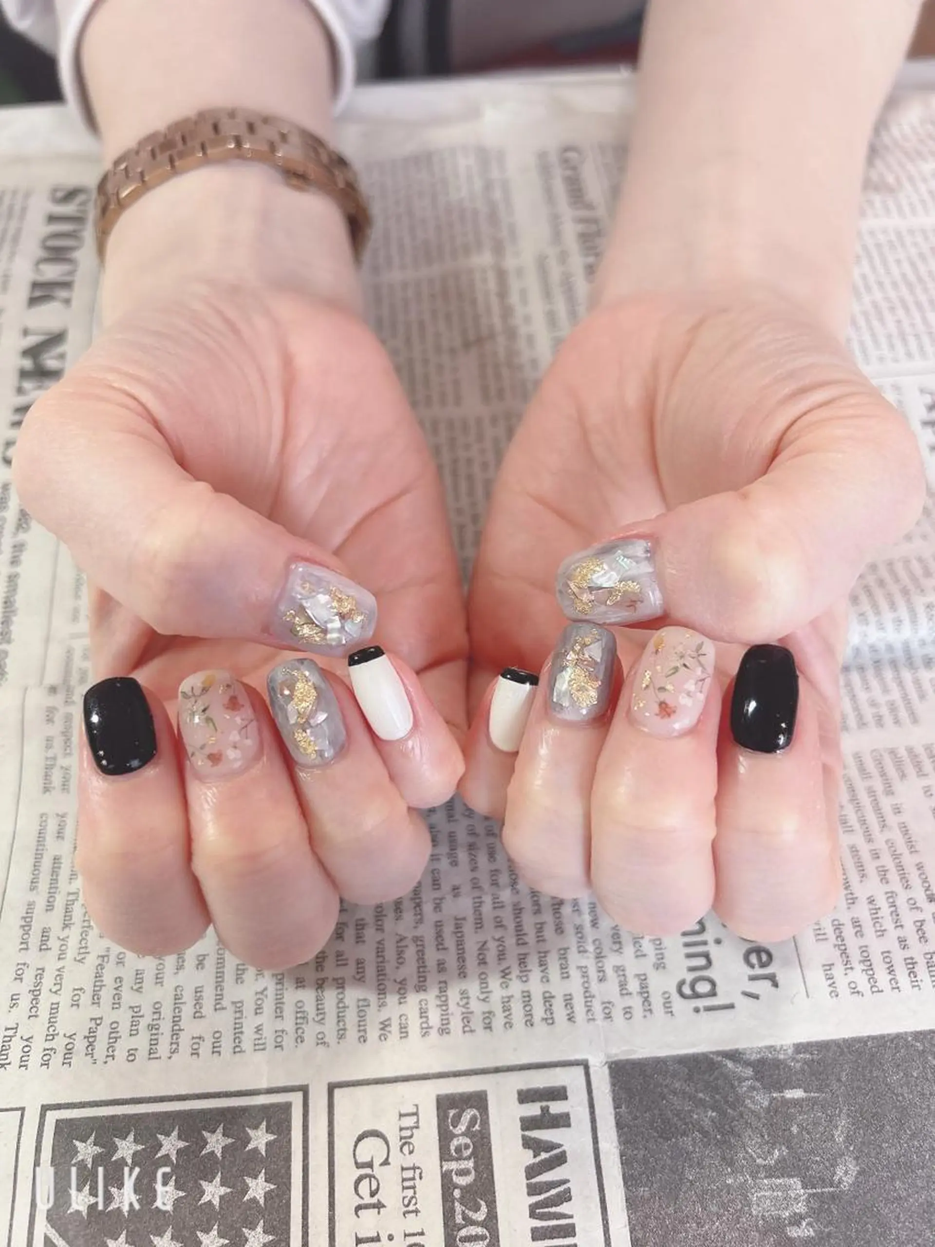 ネイル ハンドネイル ハンドケア 森山 舞のネイルデザイン