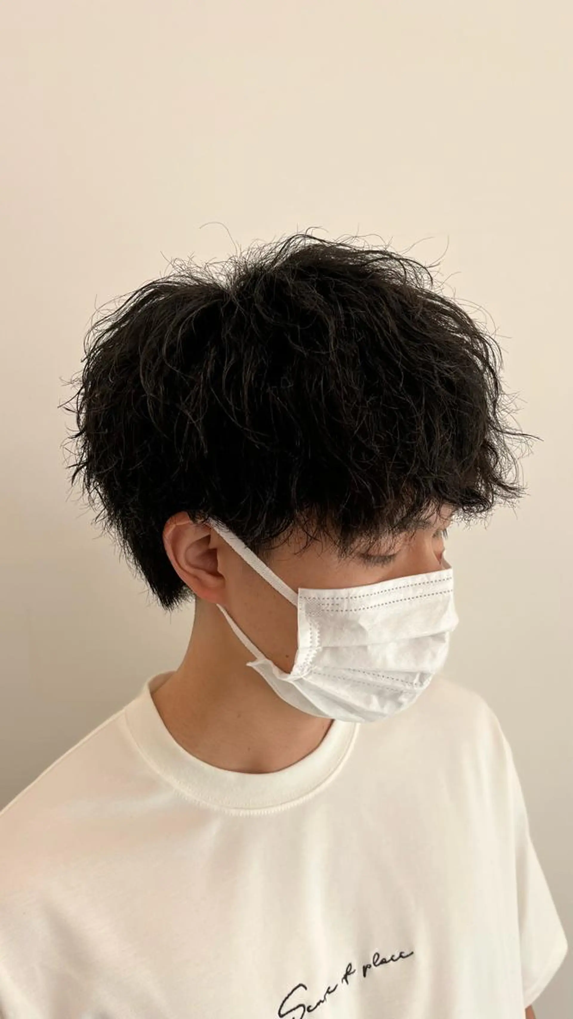 ショート パーマ メンズ 🏆メンズヘア特化 🥇代表りんぺーのヘアスタイル