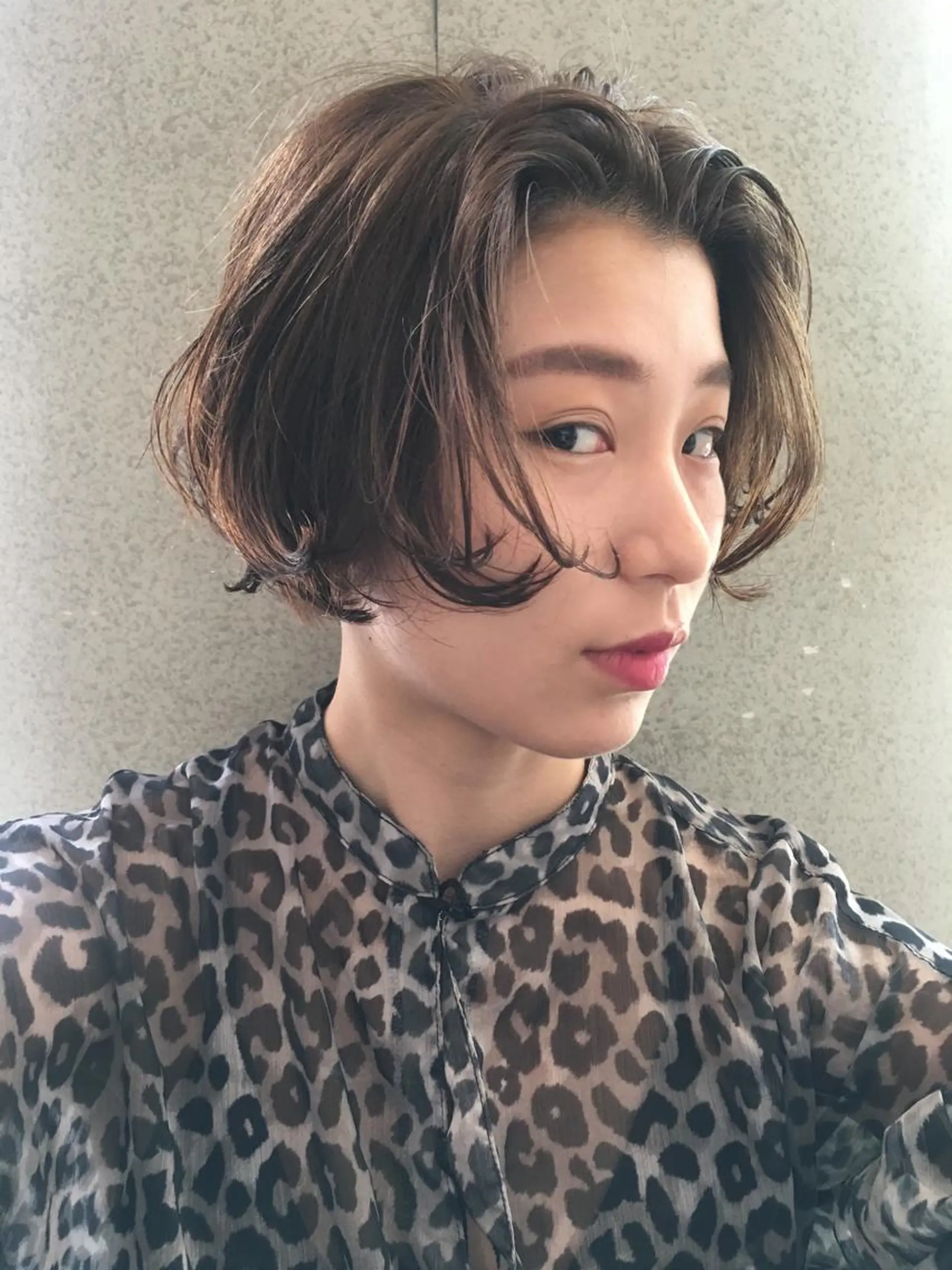ショート カラー BRUNTJET所属・MAEDA MADOKAのヘアスタイル