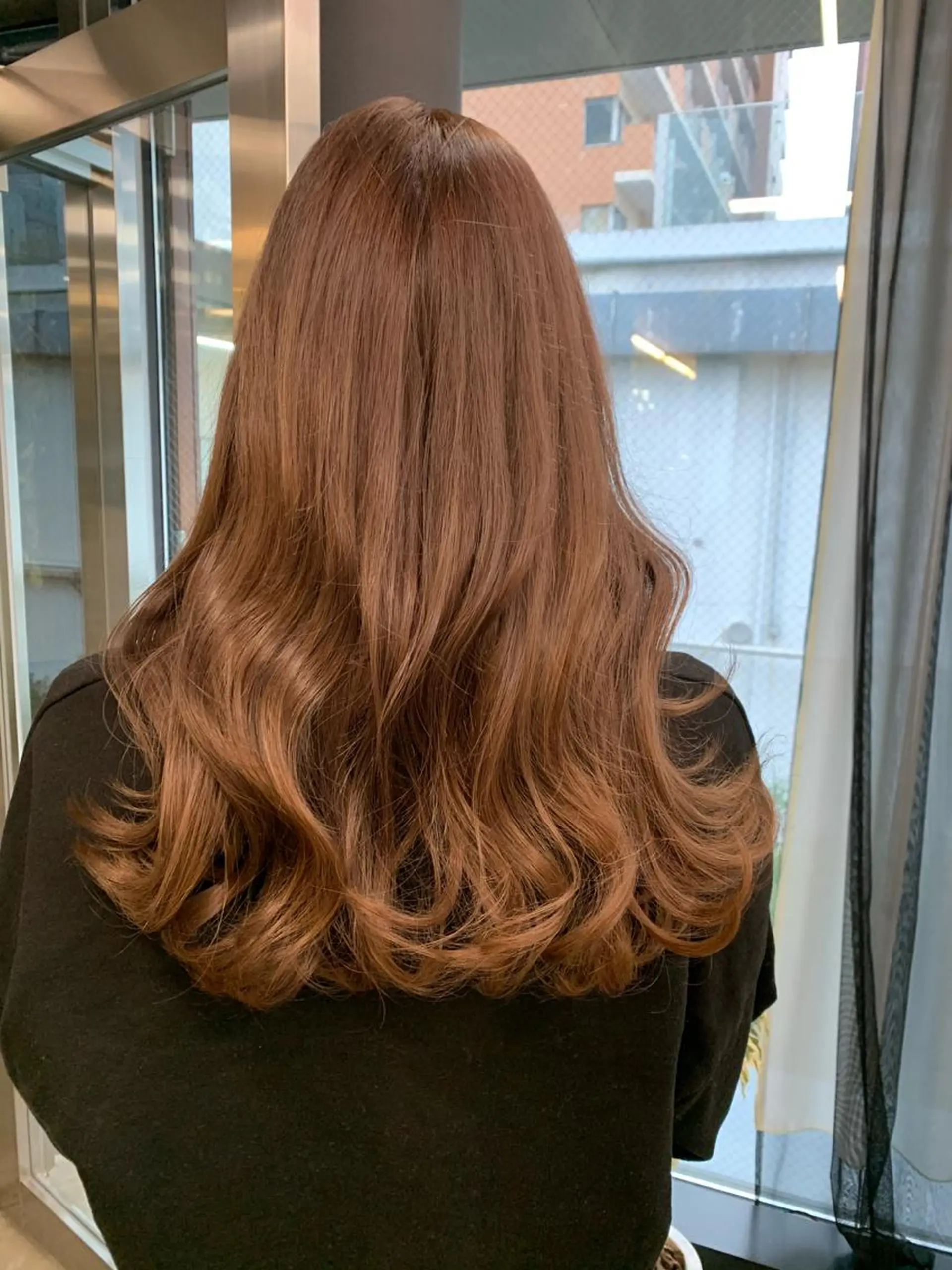 セミロング カラー カット ヘアカラー トリートメント 透明感/オリーブ/ グレージュ/YUKAのヘアスタイル