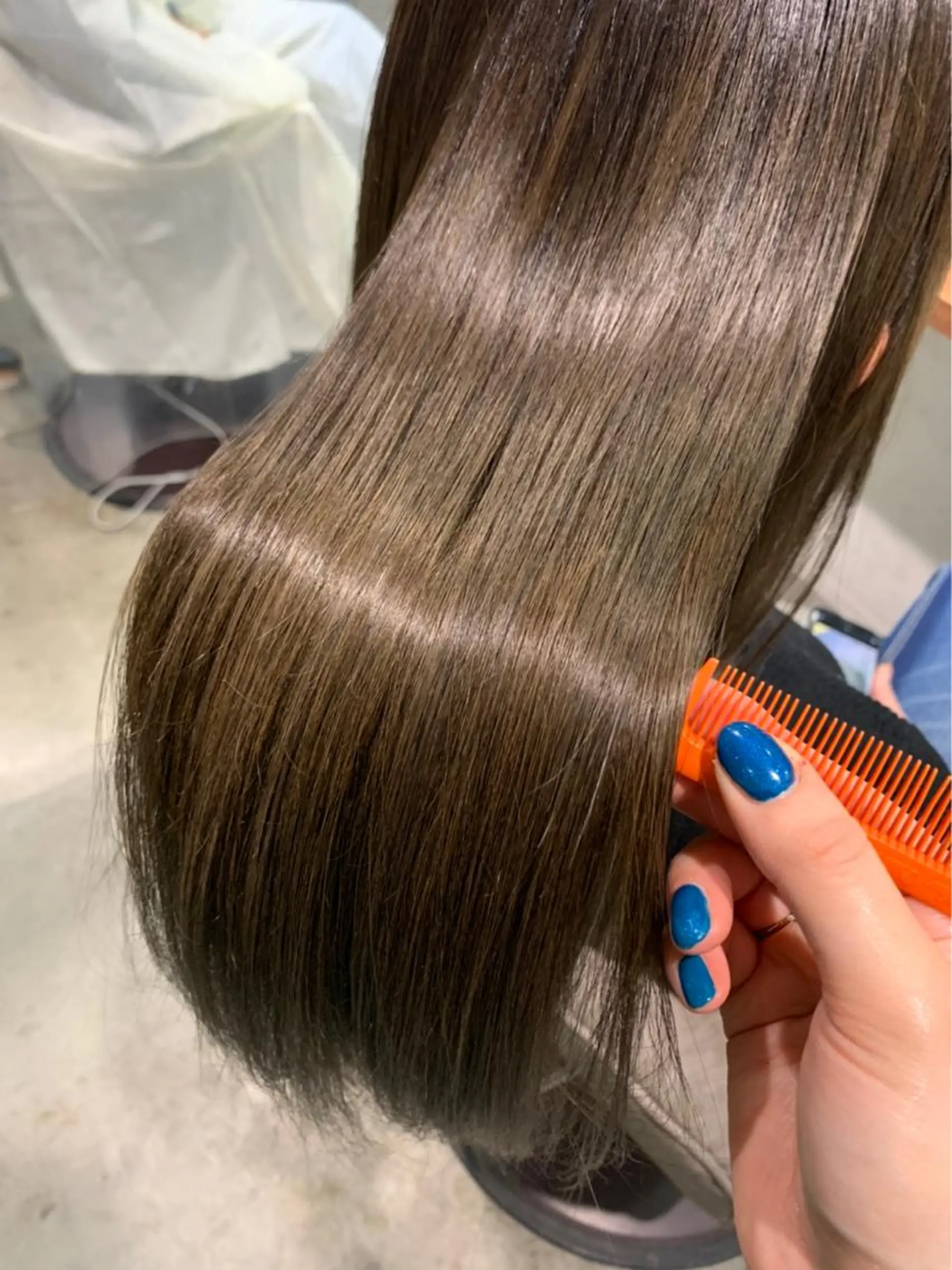 ロング カラー mihoko/ ニュアンスパーマのヘアスタイル