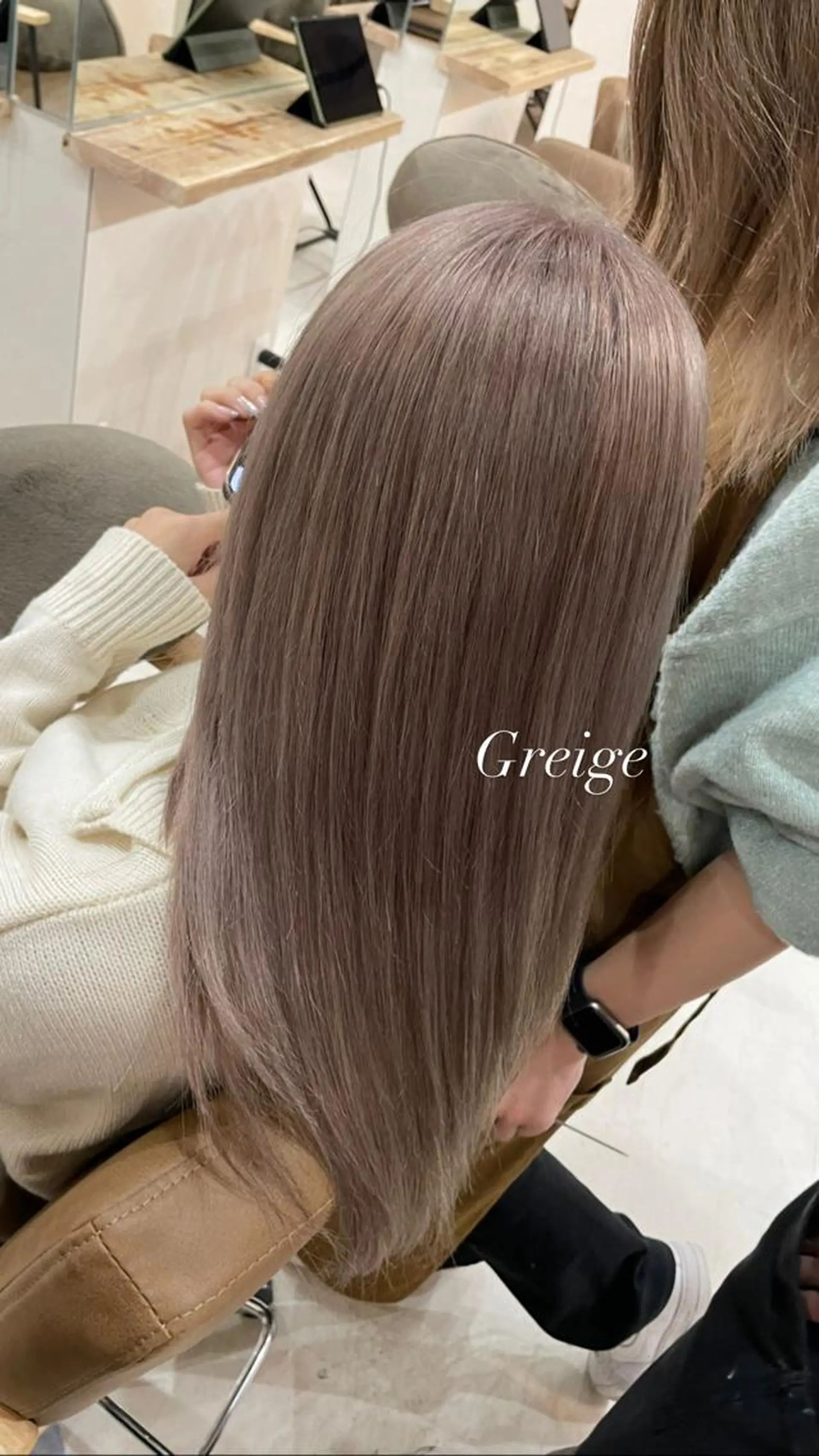 ロング ヘアカラー アルーナビューティデザイン所属・鈴木 妃帆未のヘアスタイル