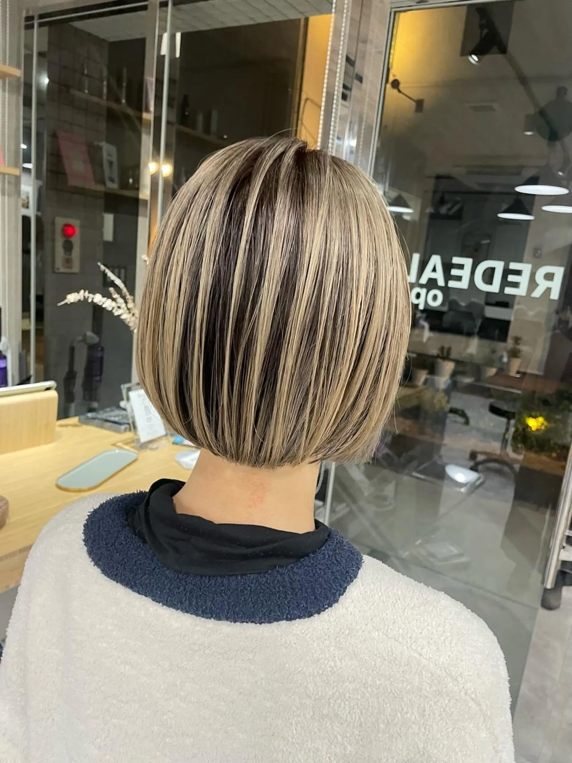 ショート レイヤーカット REDEAL SHIBUYA所属・maya/レイヤー カット/ミインパーマのヘアスタイル