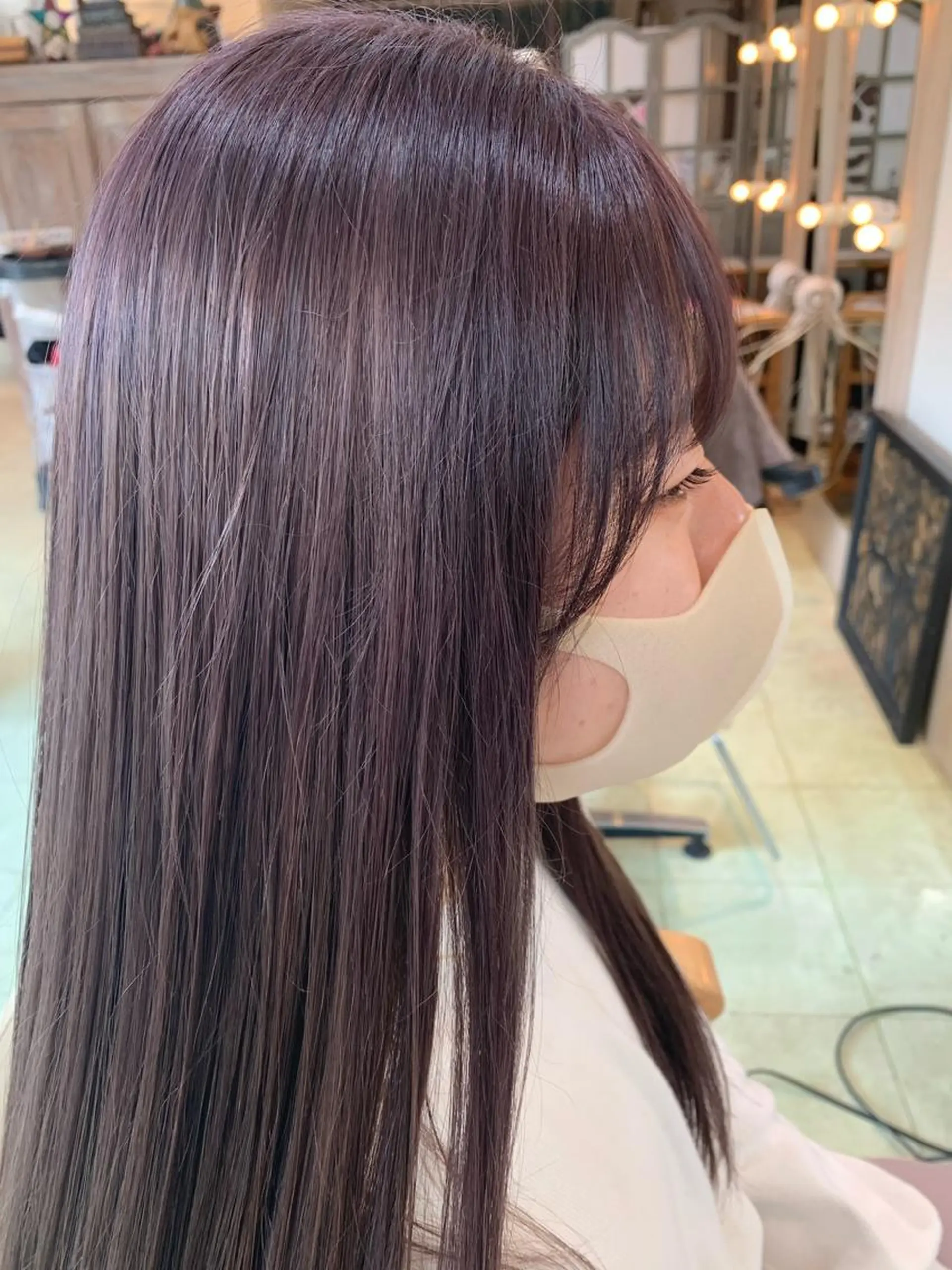 ロング カラー ヘアカラー トリートメント ヘアセット DiMPlE  ディンプル所属・🌸スタイリスト 山浦美恵のヘアスタイル