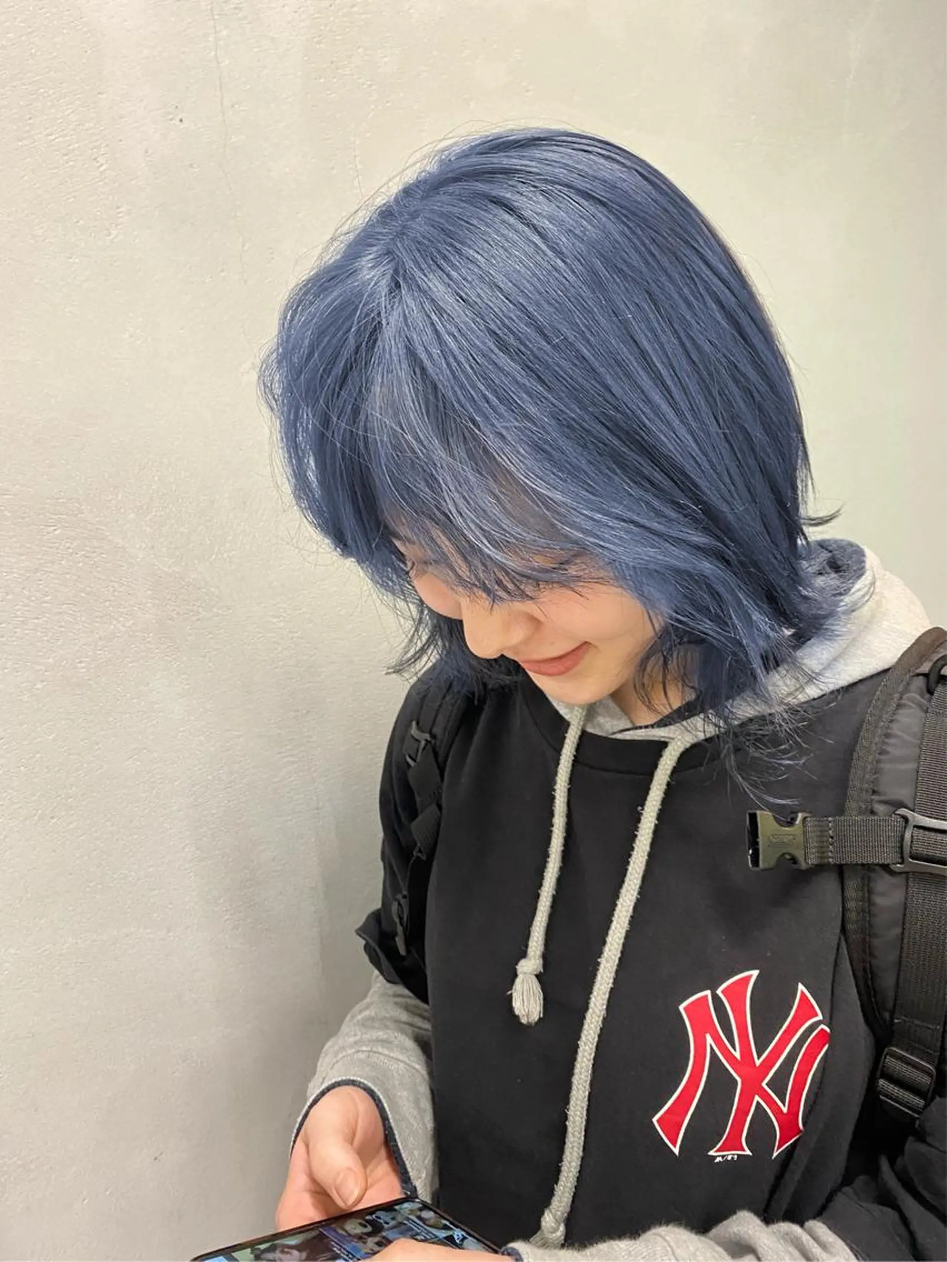 ミディアム カラー ブリーチ 韓国風ヘア カット ヘアカラー トリートメント 🩷ハイトーン透明感 レイヤー🩷ユリカのヘアスタイル