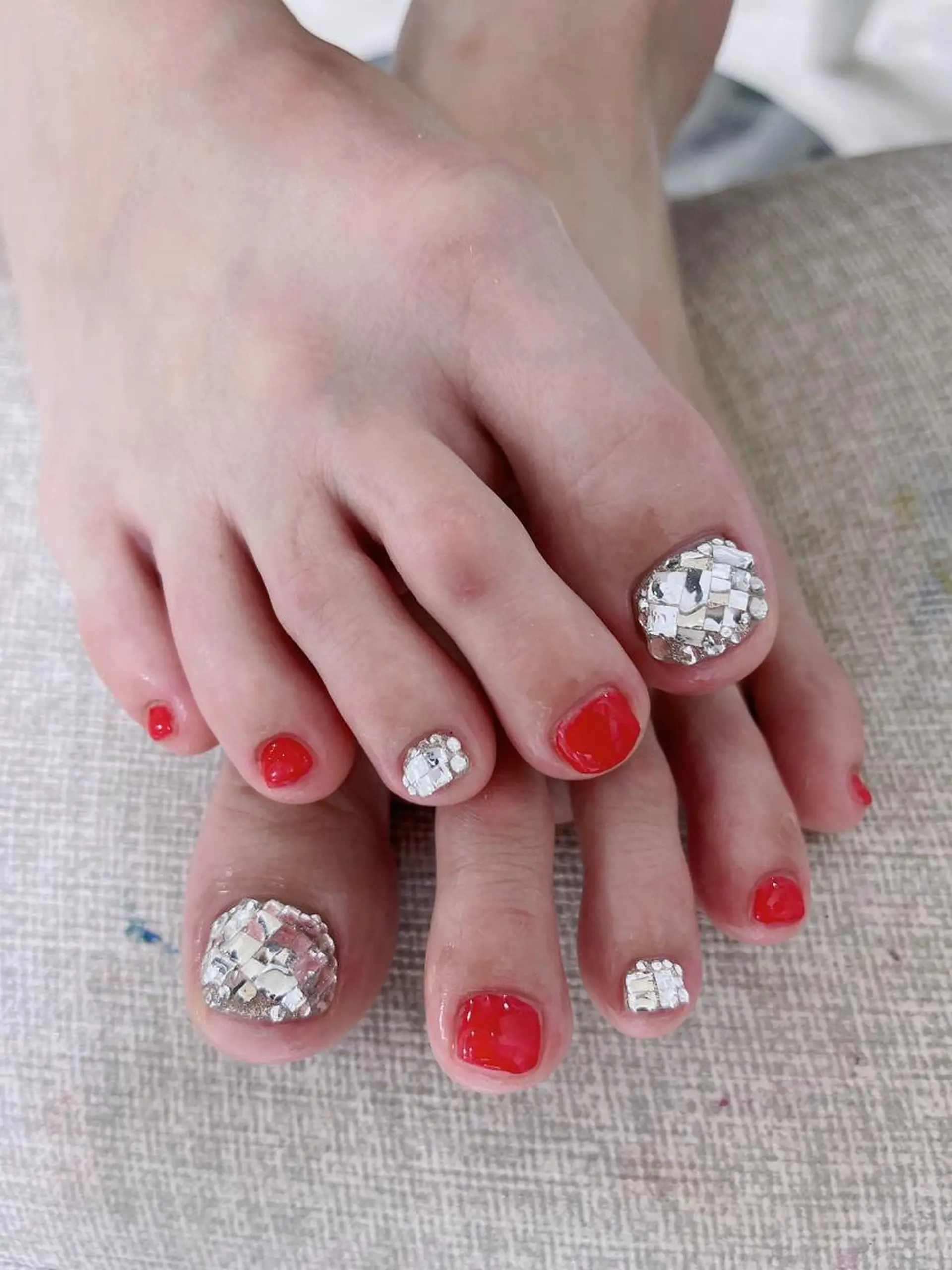 ネイル フットネイル 菲菲ネイルサロン所属・FF フィフィネイルサロンのネイルデザイン