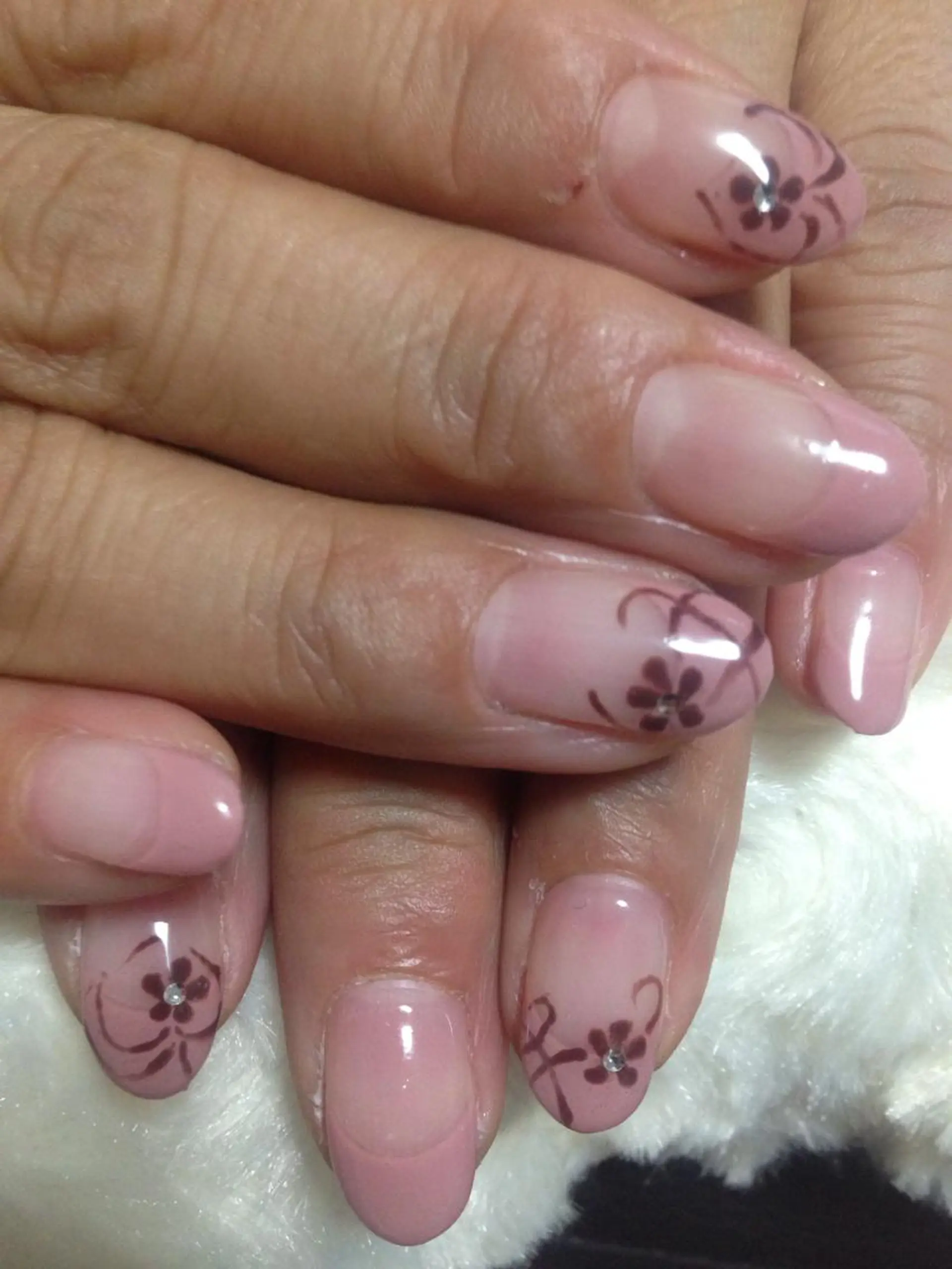 ネイル ジェルネイル ハンドネイル リラネイル所属・福田 美代子のネイルデザイン