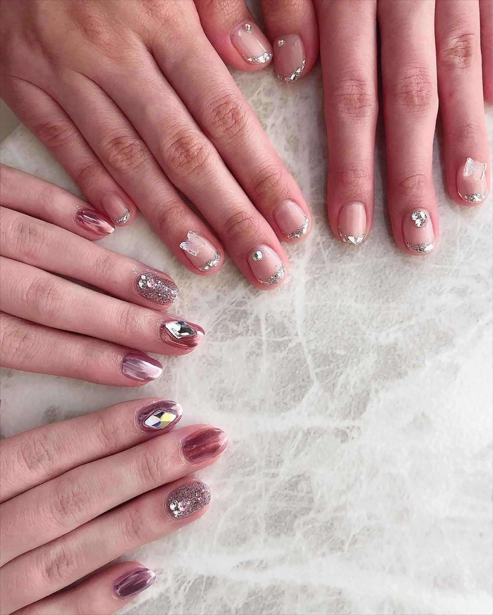 ネイル L'ea  Rose レア・ローズのネイルデザイン