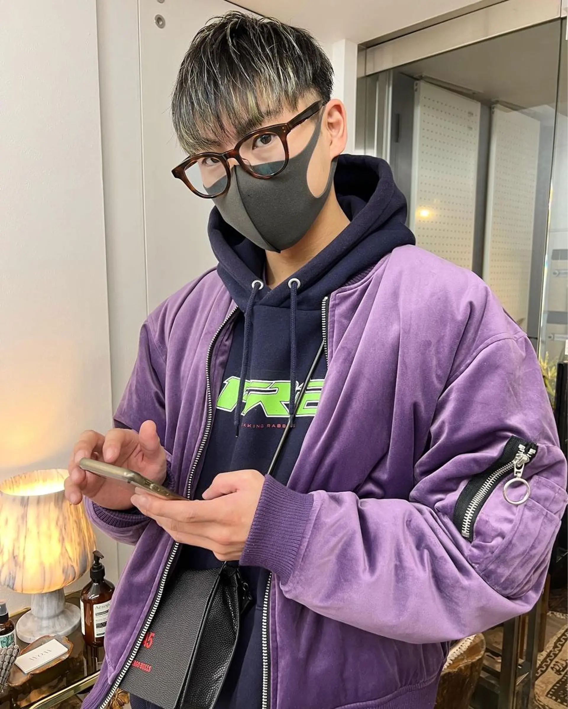 ショート カラー パーマ ヘアアレンジ メンズ 【池袋/スパイキー ショート】ⓝⓘⓜⓤのヘアスタイル