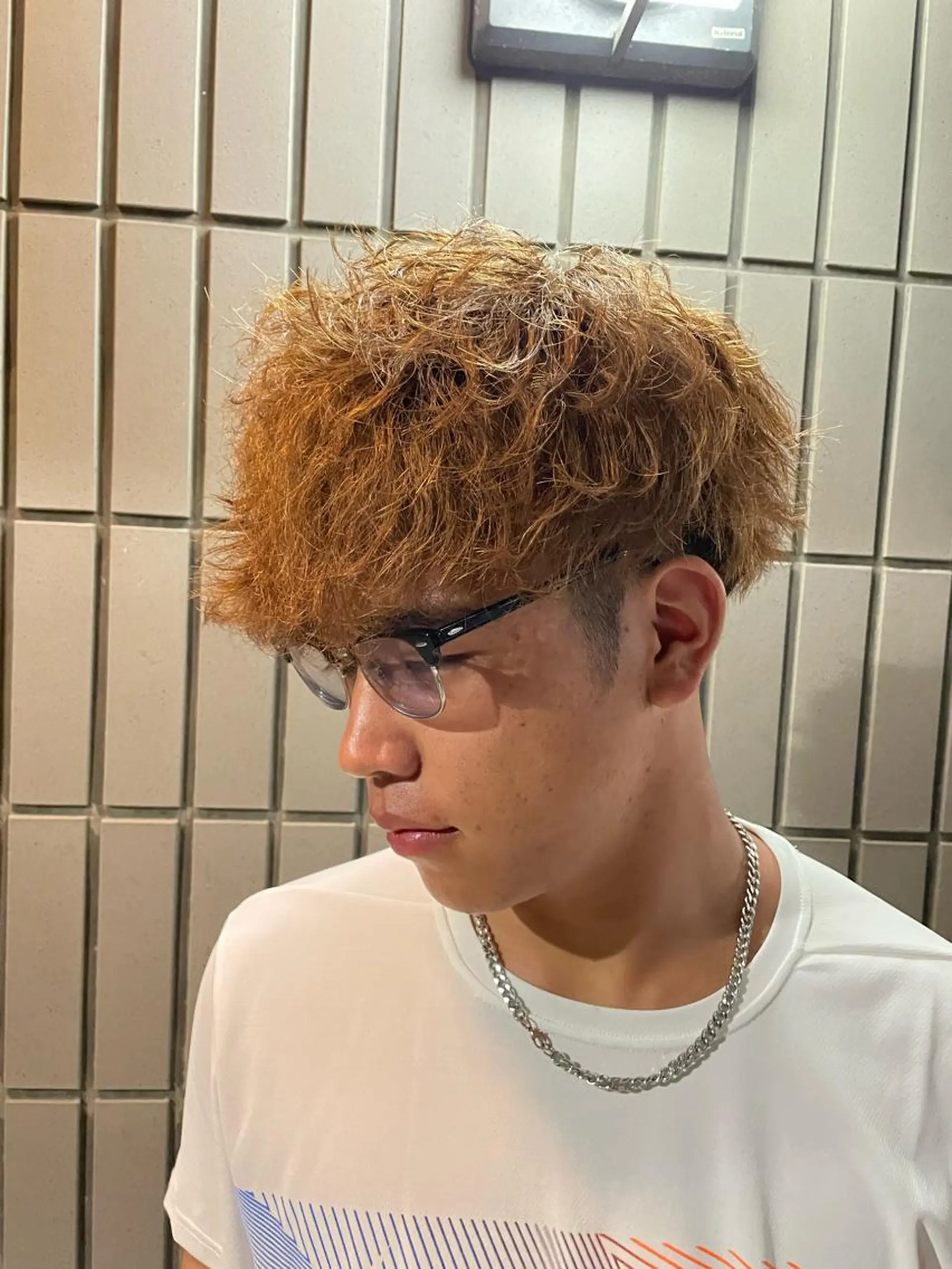 パーマ メンズ カット パーマ メンズ/パーマ KAZUKIのヘアスタイル