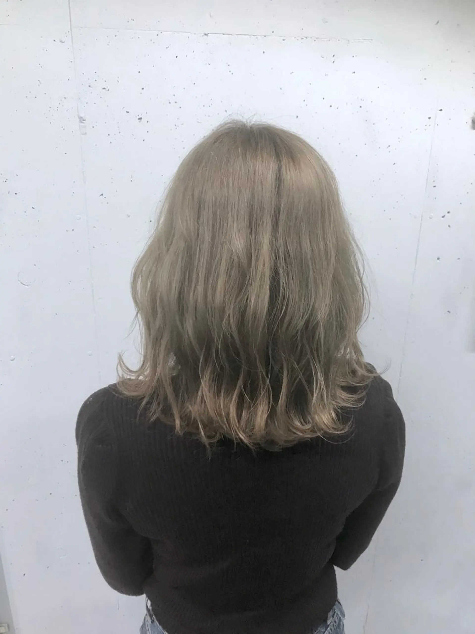 ミディアム カット ヘアカラー トリートメント lok[ロク] 高田馬場のヘアスタイル