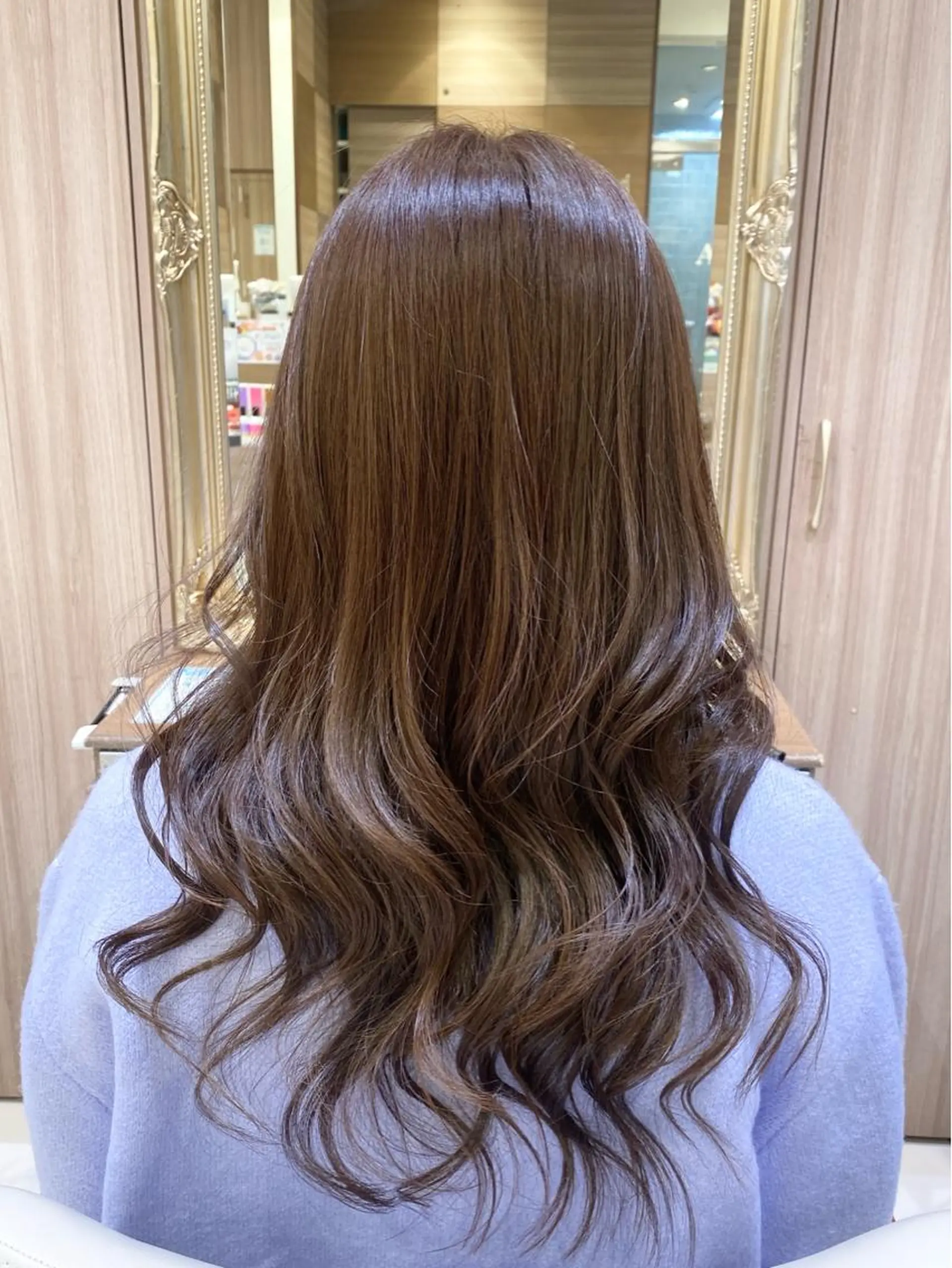 ロング カラー 古川 琴美のヘアスタイル