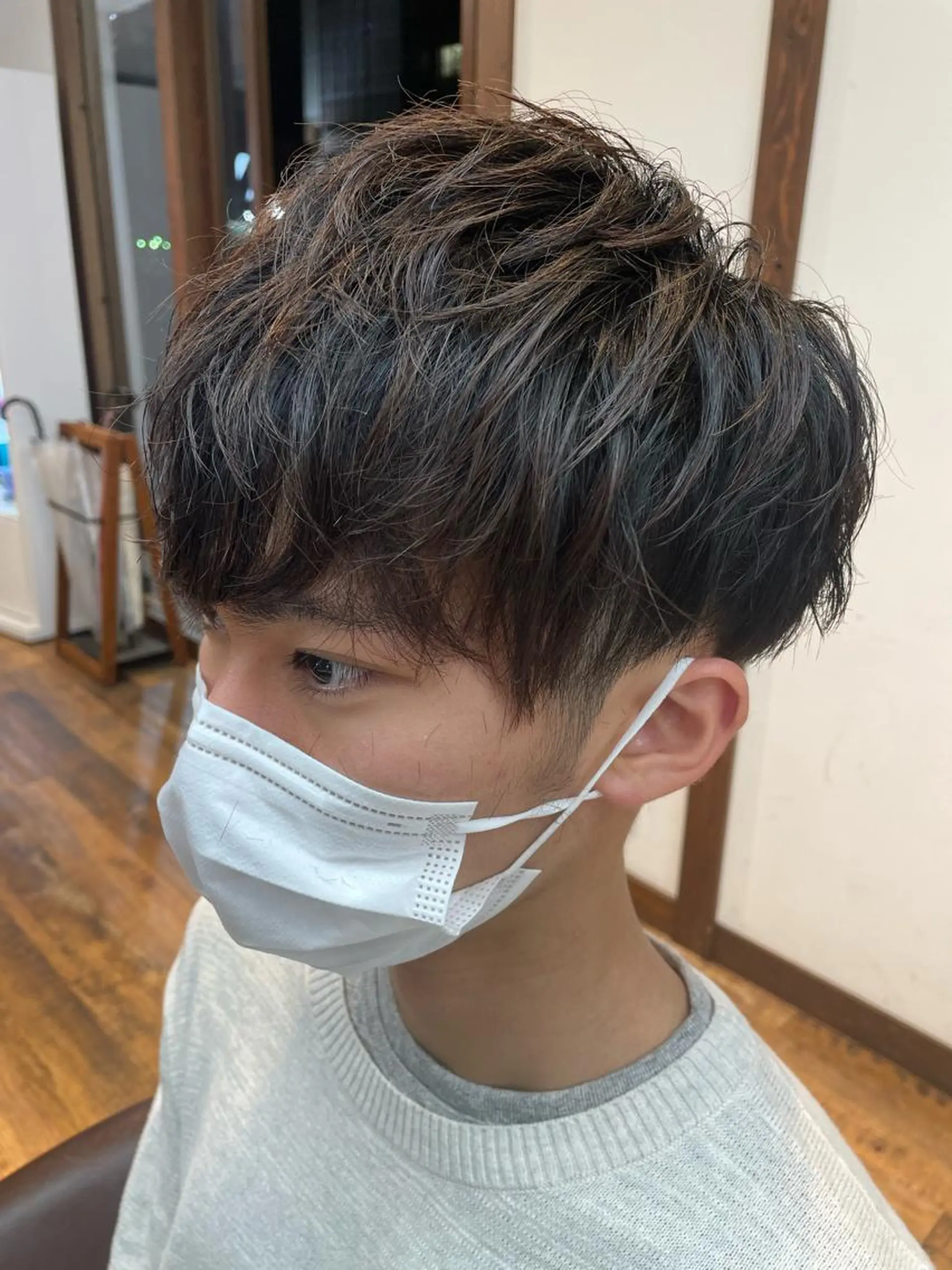 メンズ カット 林 侑弥のヘアスタイル