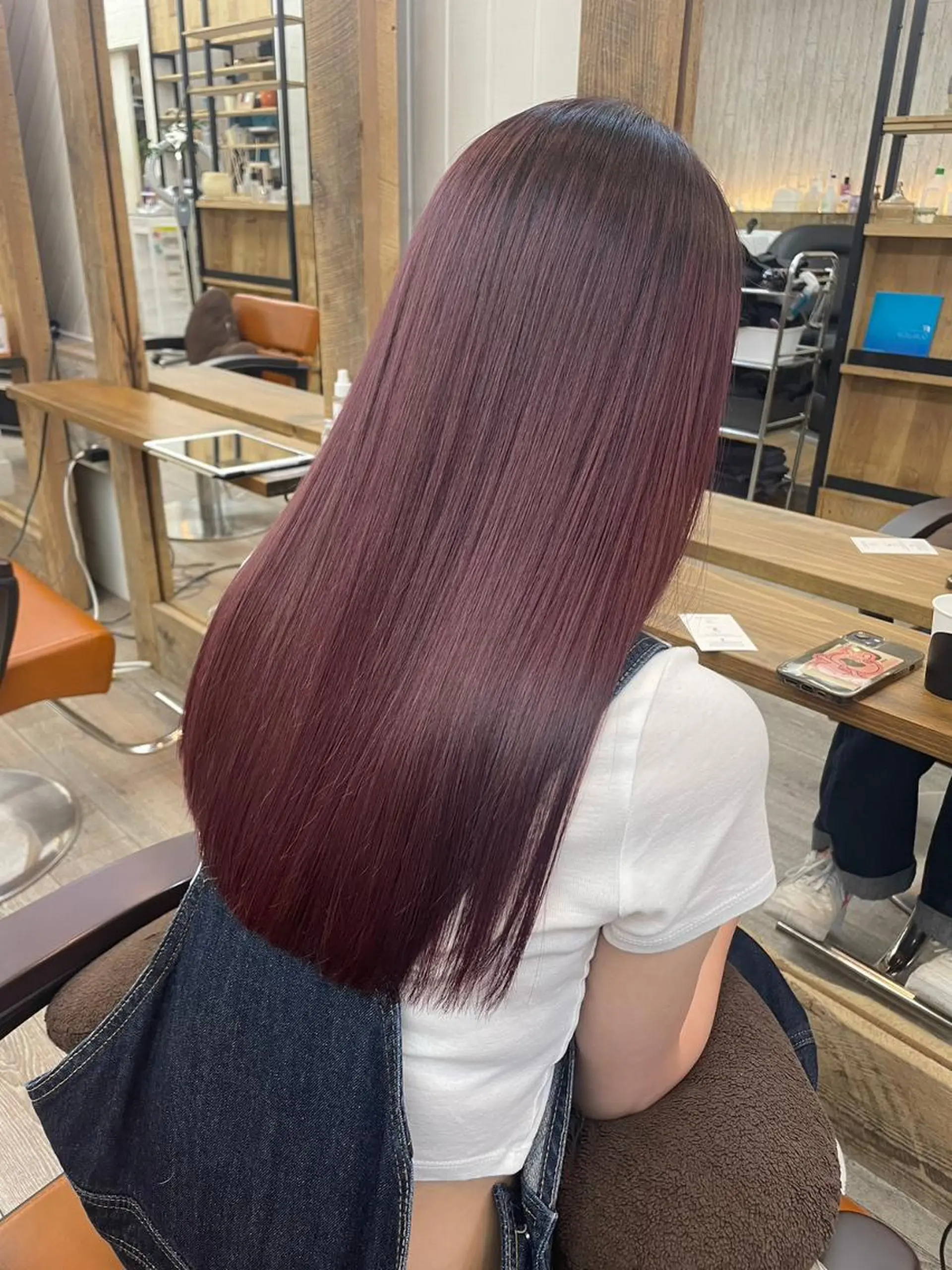 ロング カラー アディクシーカラー ブリーチ 透明感カラー グレージュ イルミナカラー カット ヘアカラー トリートメント N° anfeel 渋谷🪞🫧のヘアスタイル