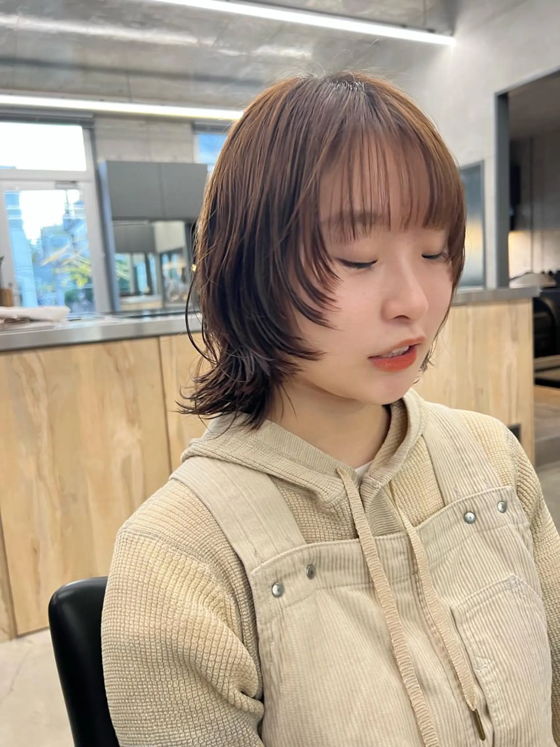 ショート パーマ ウルフカット sakoda shunkiのヘアスタイル