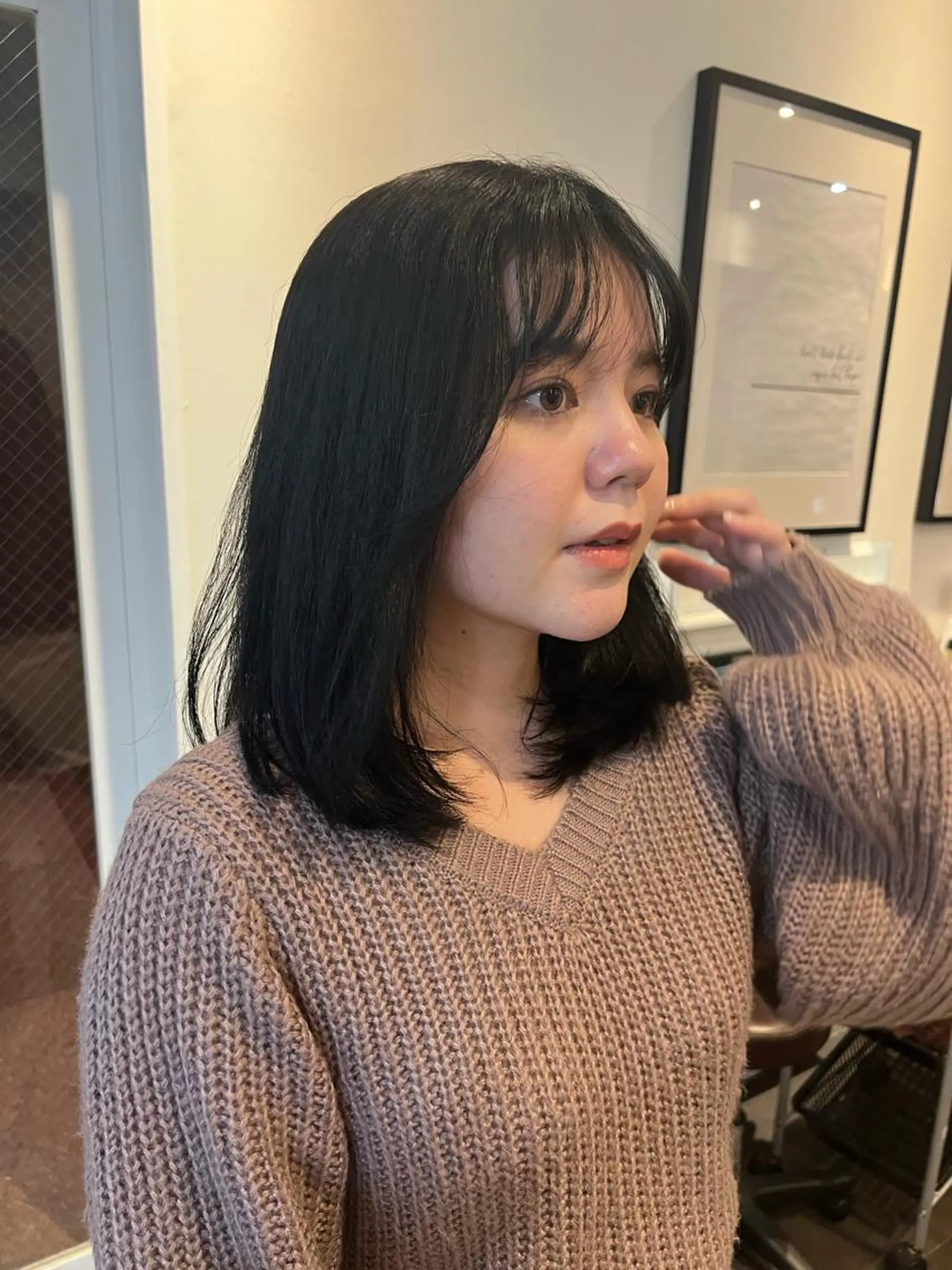 ミディアム カラー La fith hair charme所属・NOA🖤 / Shibuyaのヘアスタイル