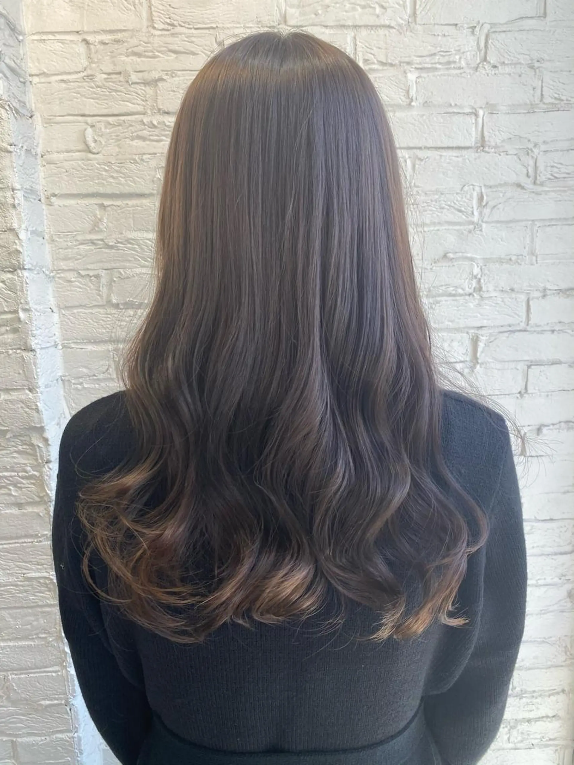 ロング ヘアカラー トリートメント attrait店長/ 柿本理沙のヘアスタイル