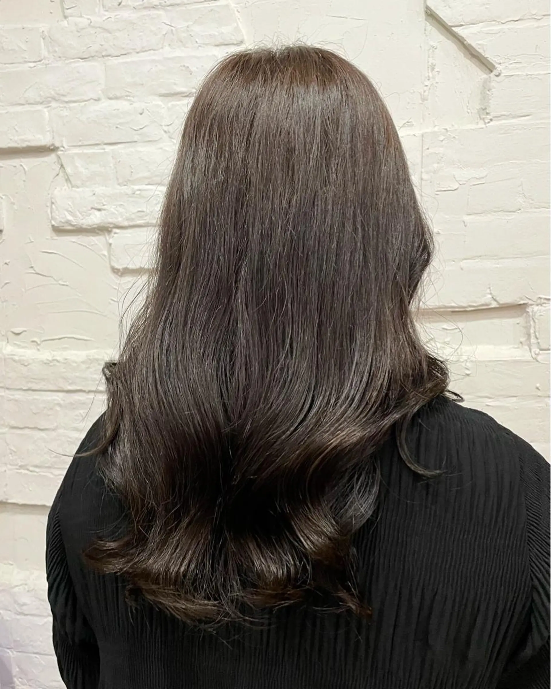 ロング カラー カット ヘアカラー トリートメント 【ピンク/韓国ヘア/ ヘアセット】亜海のヘアスタイル