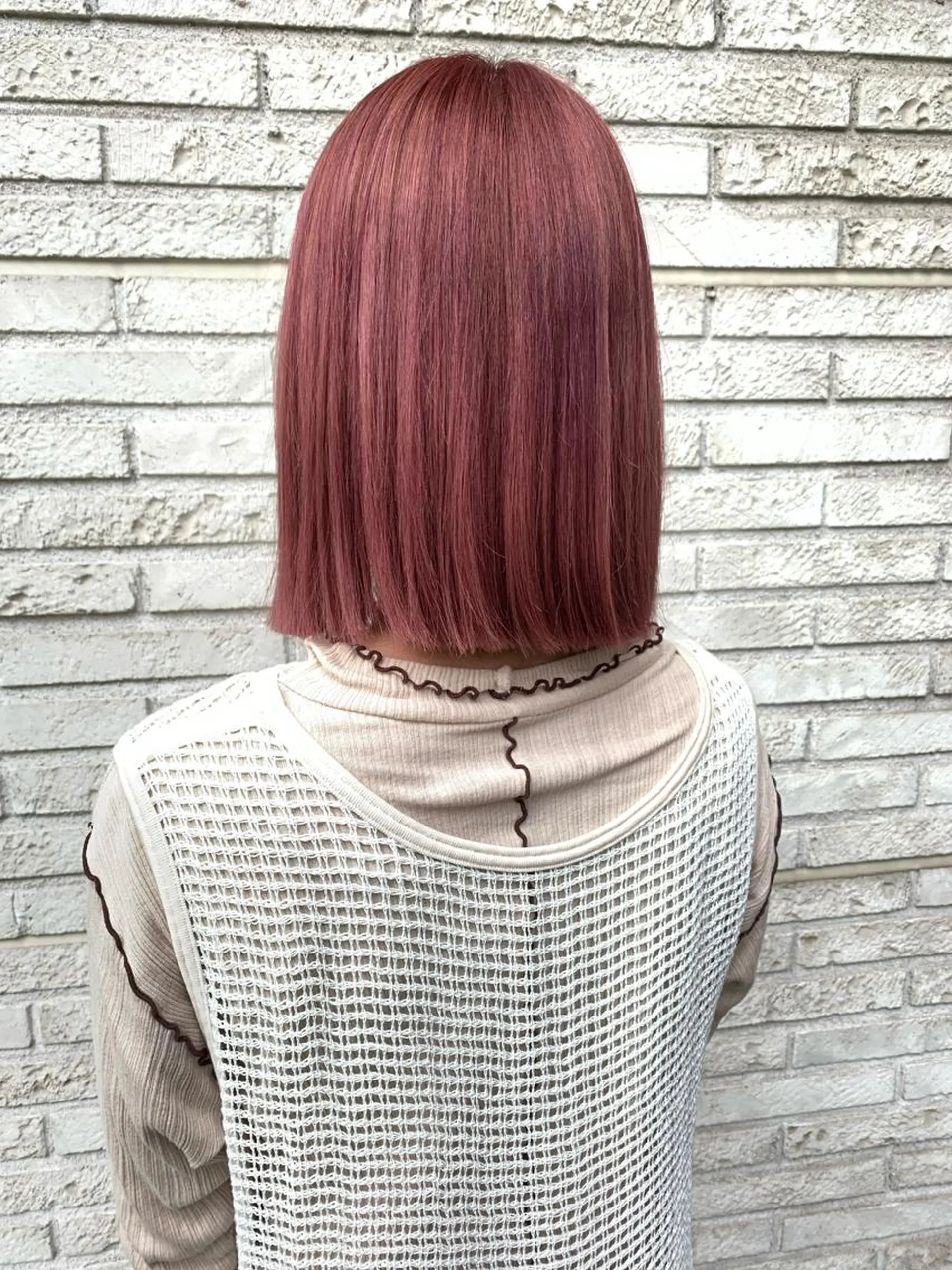 ミディアム カラー デザインヘア 小林裕史のヘアスタイル