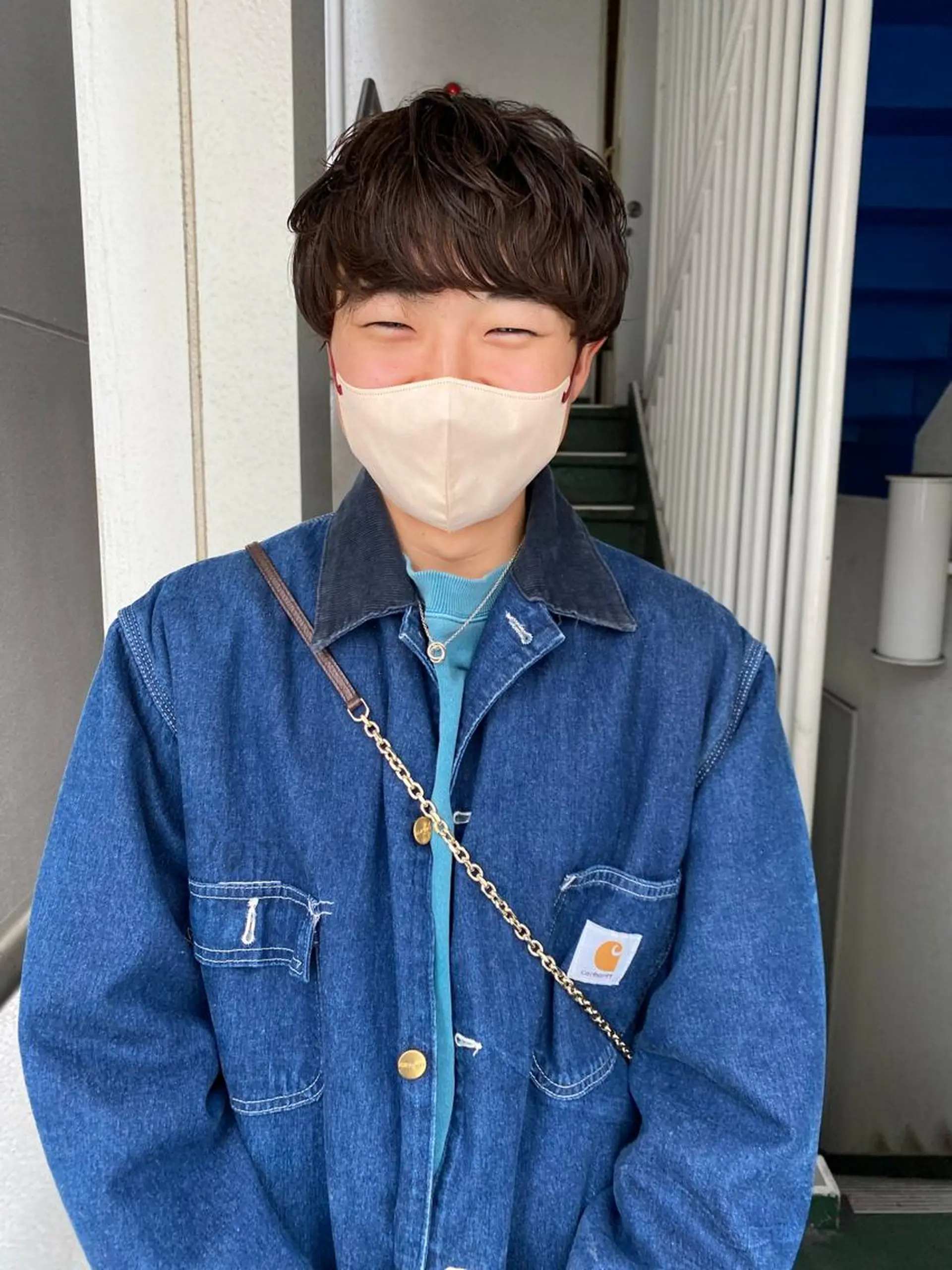 ショート パーマ メンズ yiye 青山所属・無料カットモデル募集 🌱ひょうがのヘアスタイル