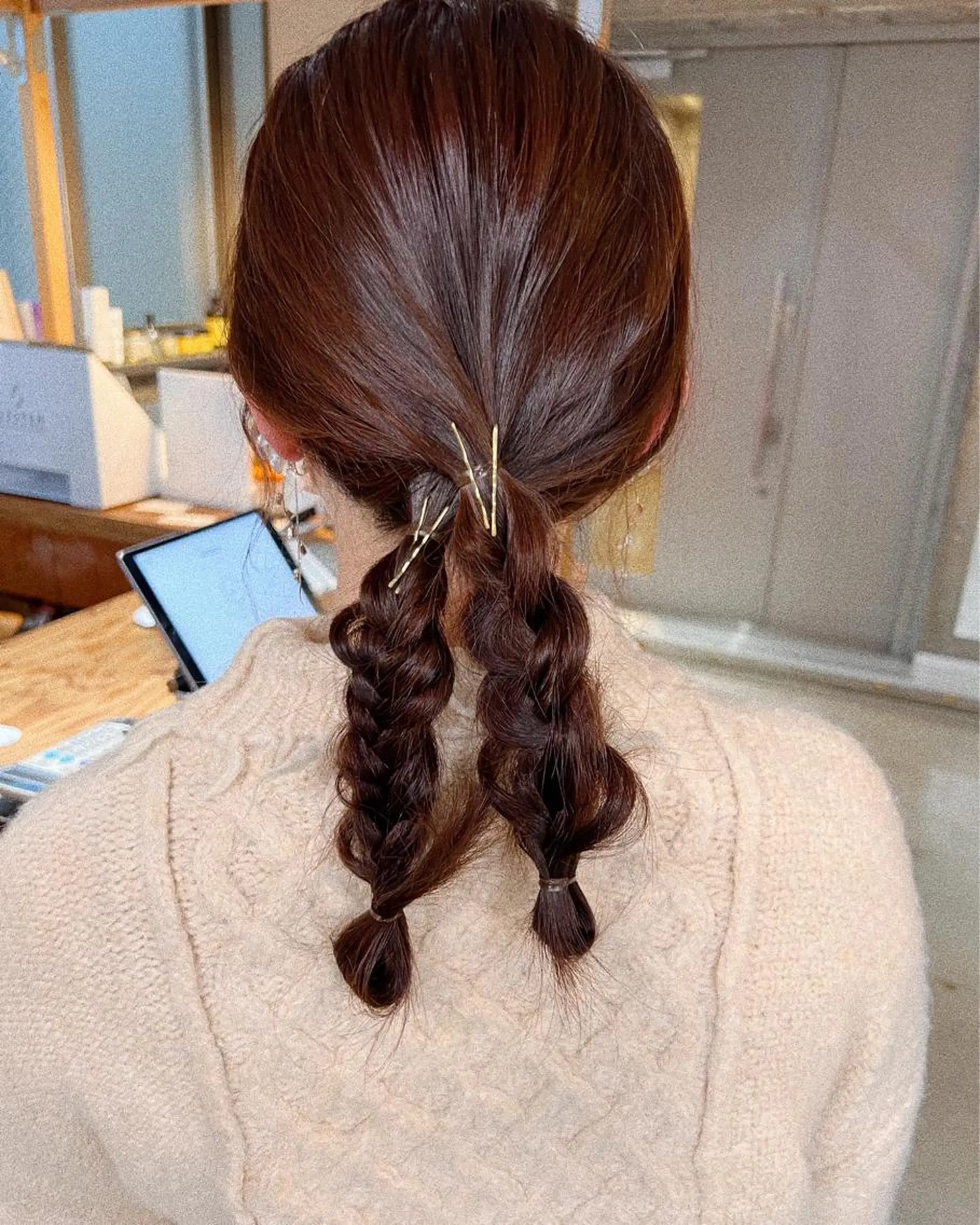 カラー ヘアアレンジ メンズ カット ヘアカラー 縮毛矯正 トリートメント misch by urban所属・名駅🦢大人艶カラー 🪽カミヤアカネのヘアスタイル