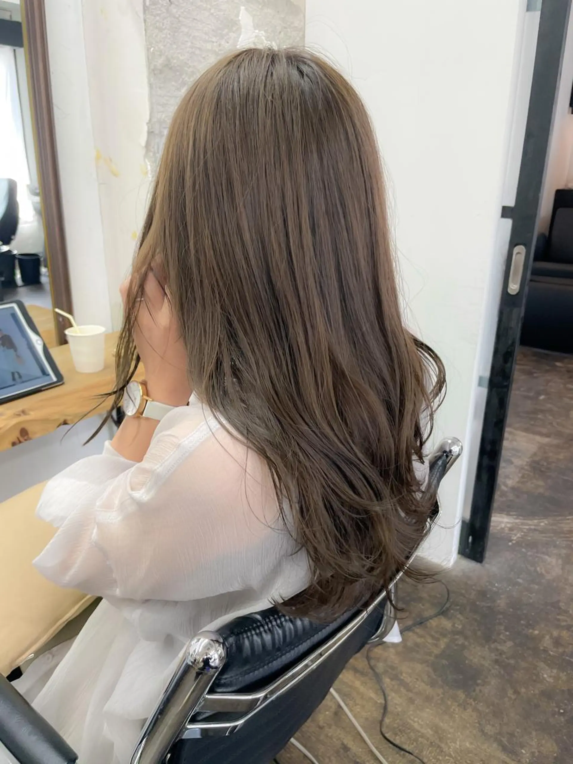 セミロング カラー warme所属・メンズパーマ メンズ特化ryoのヘアスタイル