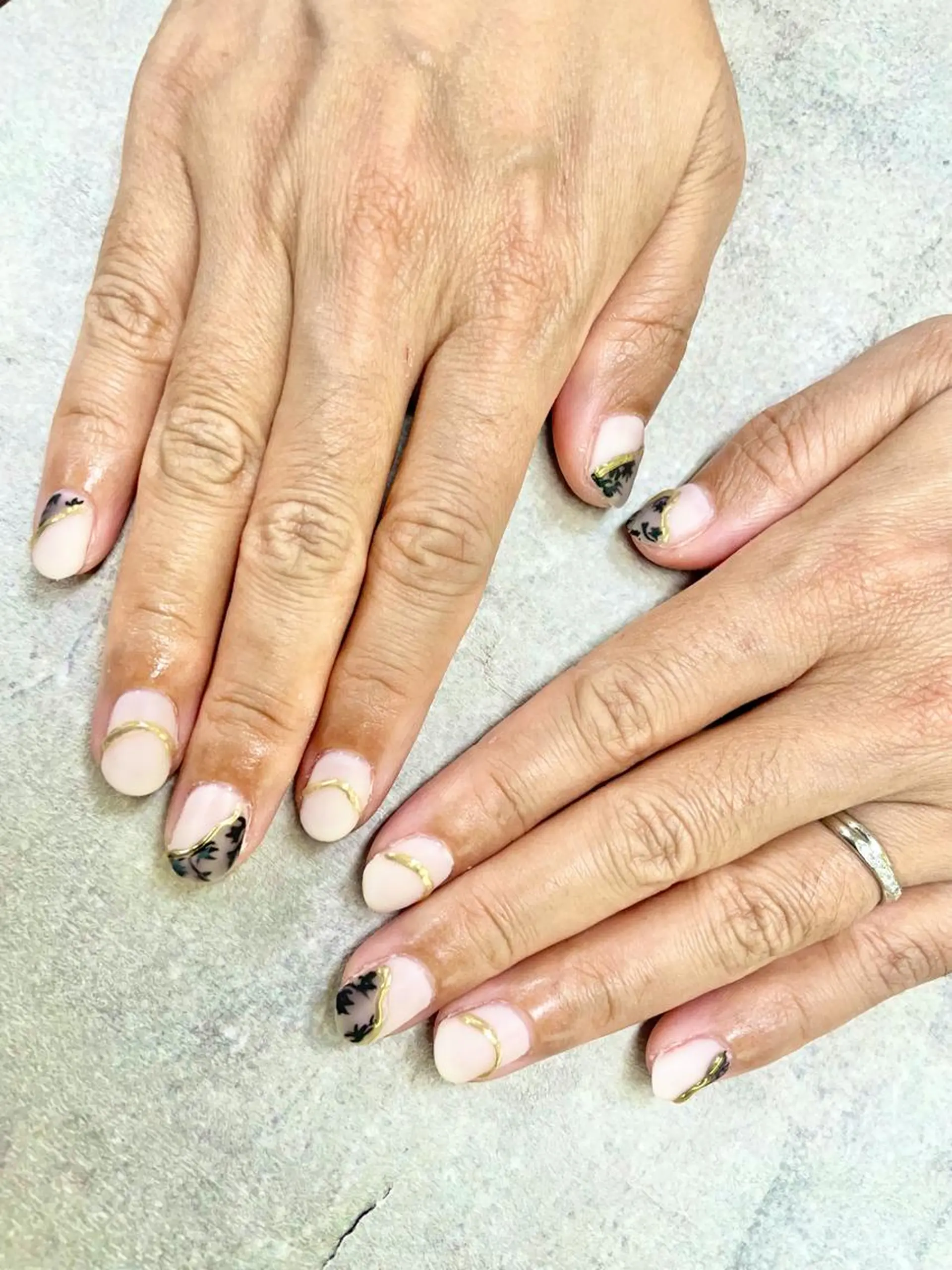 ネイル レース マットネイル ミラーネイル ニュアンスネイル ハンドネイル ハンドケア FASTNAIL PLUS 新宿店のネイルデザイン