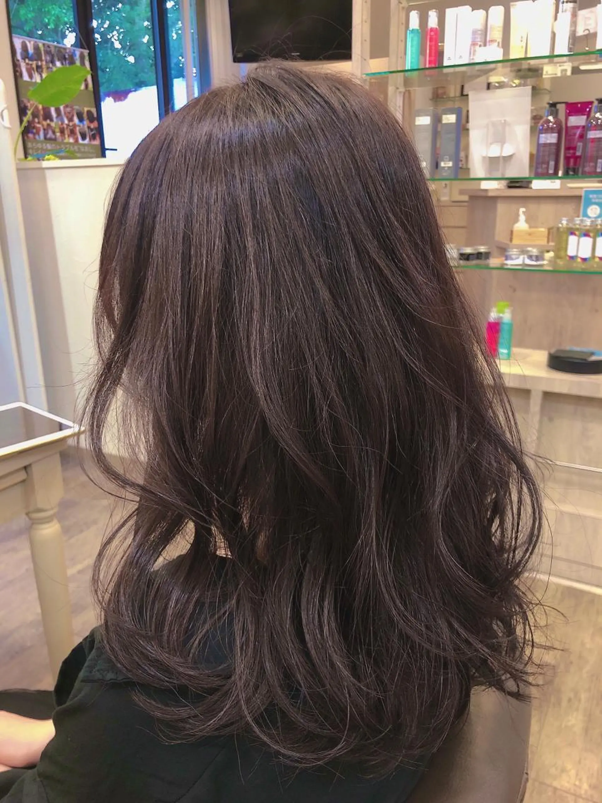 セミロング カラー 西野 美空🍊のヘアスタイル