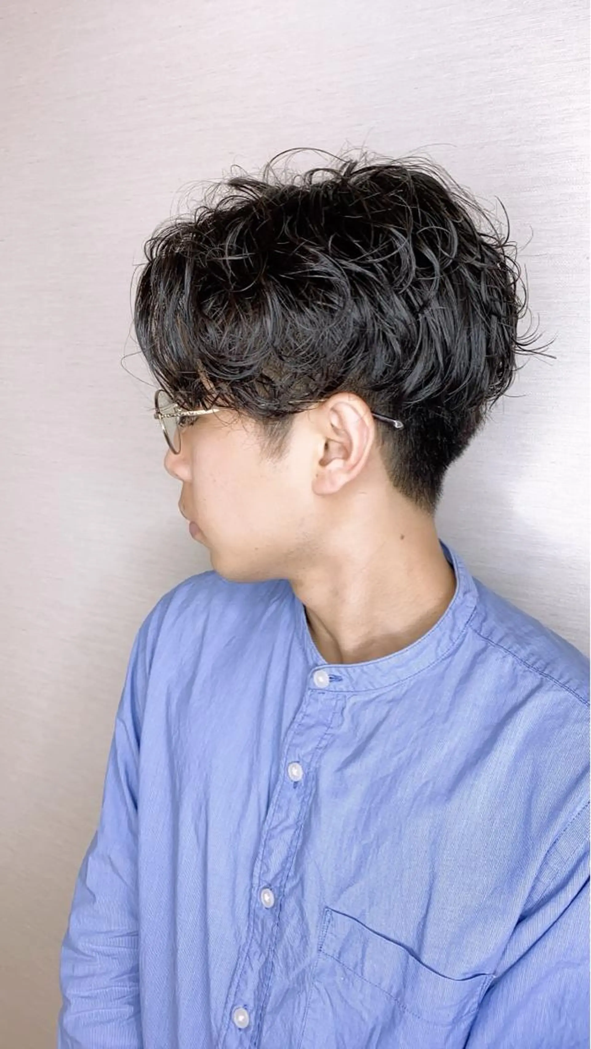 メンズ カット パーマ 髪質改善 阿部のヘアスタイル