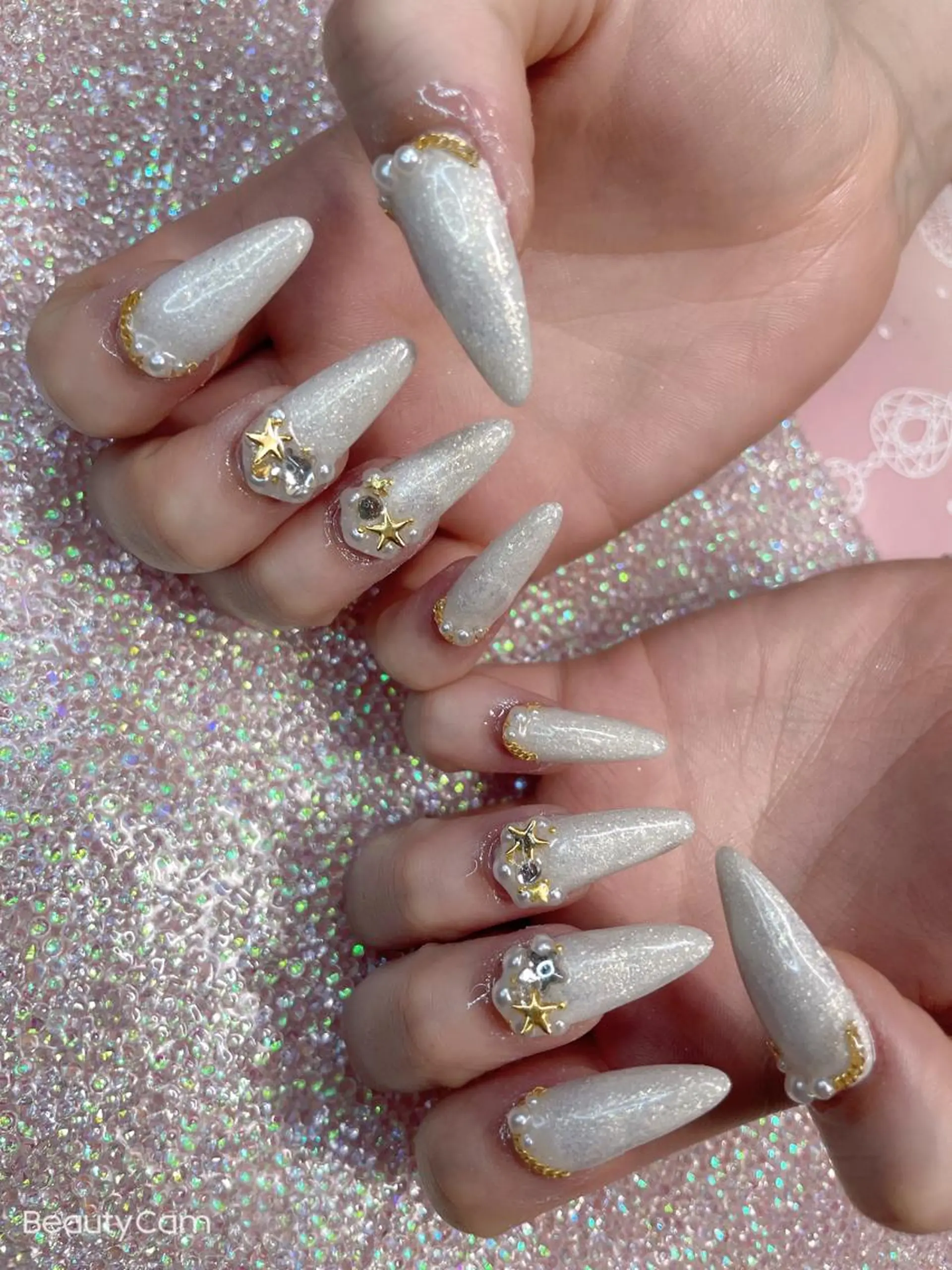 ロング ネイル ハンドネイル 《LB》ラブリエ Nail&eyeのマツエク・マツパデザイン
