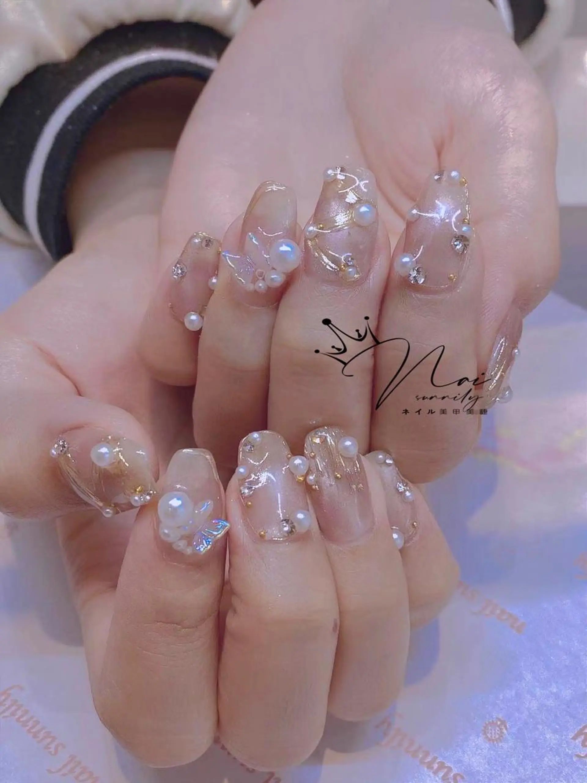 ネイル 長さだし専門店 M2　rikaのネイルデザイン