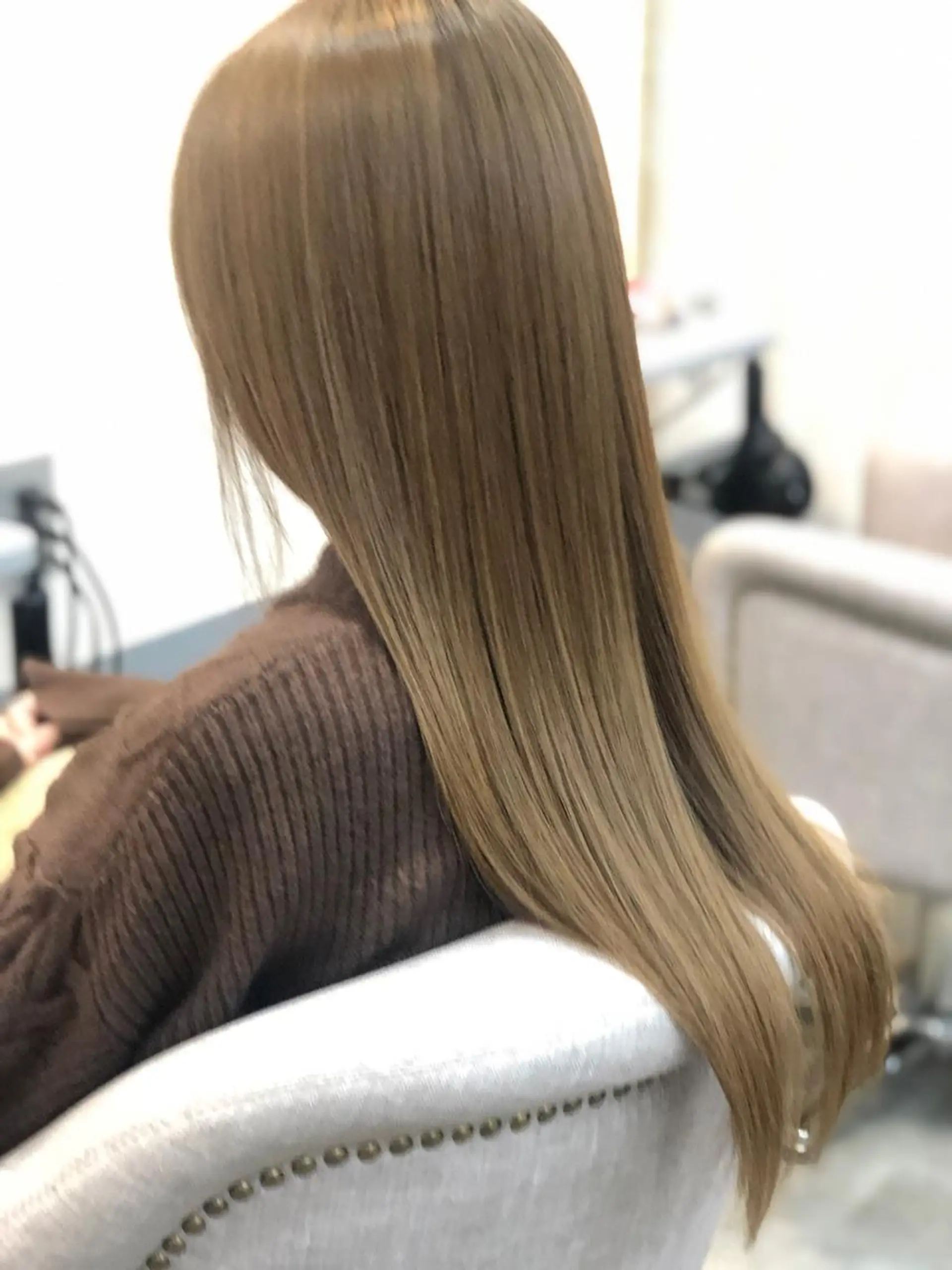 ロング カラー 髪質改善 縮毛矯正・髪質改善 人気No1🩶北島のヘアスタイル