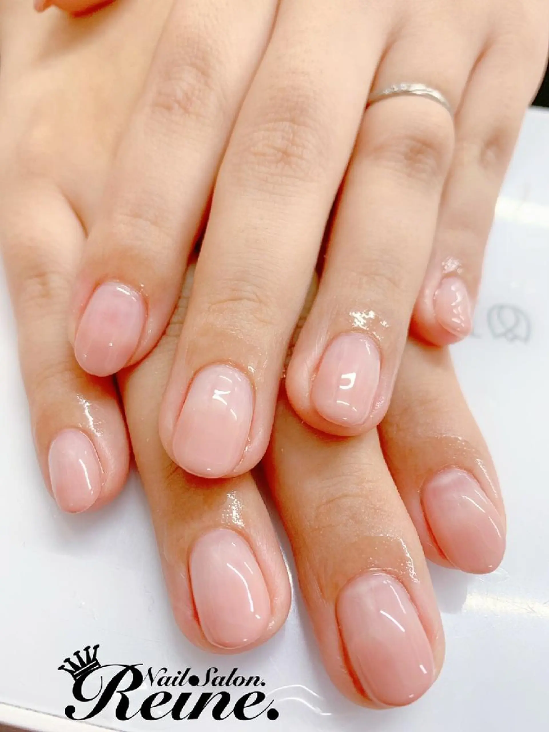 ネイル シンプルネイル Nailsalon Reine所属・玉栄 伶奈のネイルデザイン
