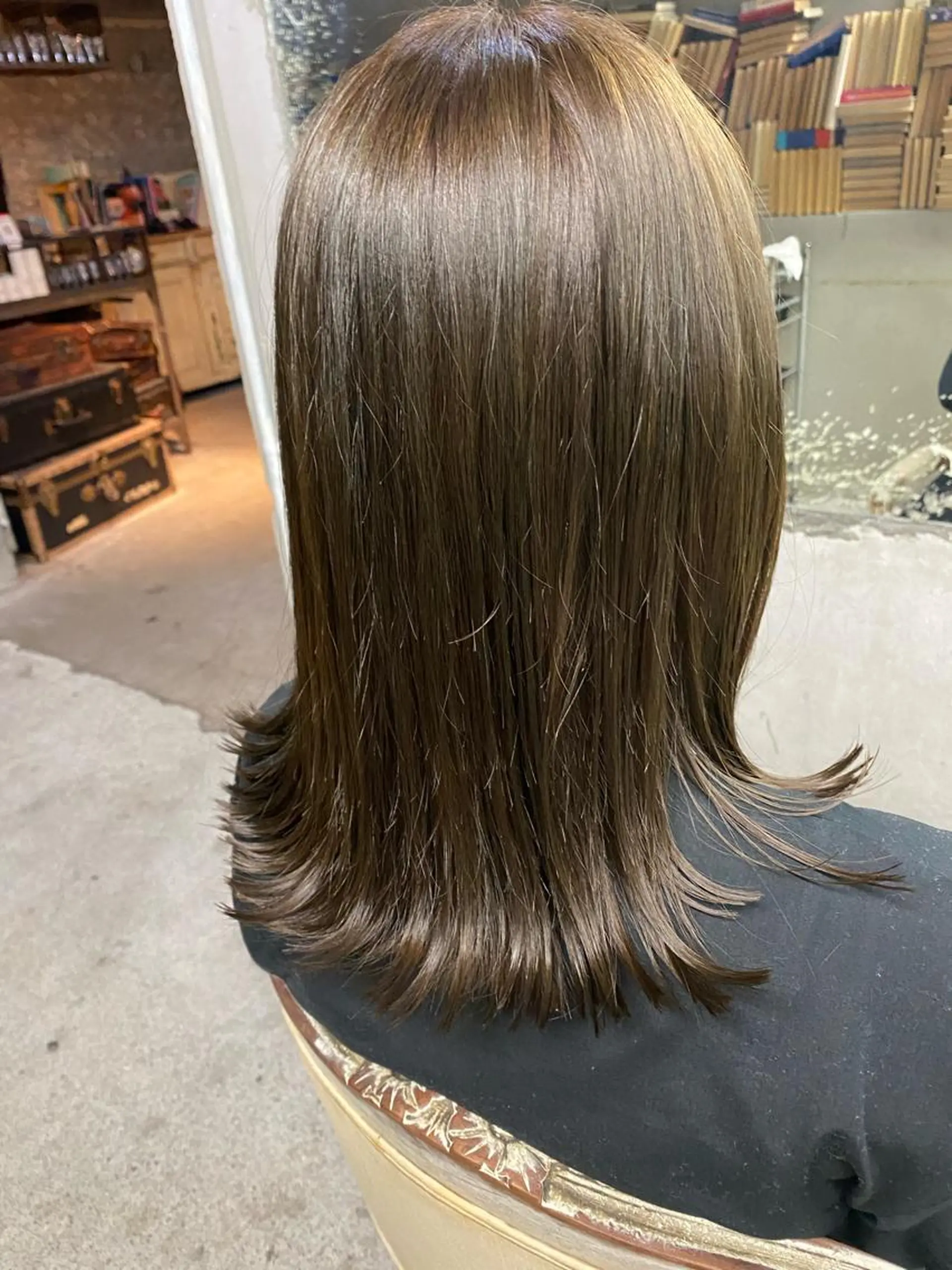 ミディアム カラー お任せヘア☘️☘️ 及川渚のヘアスタイル