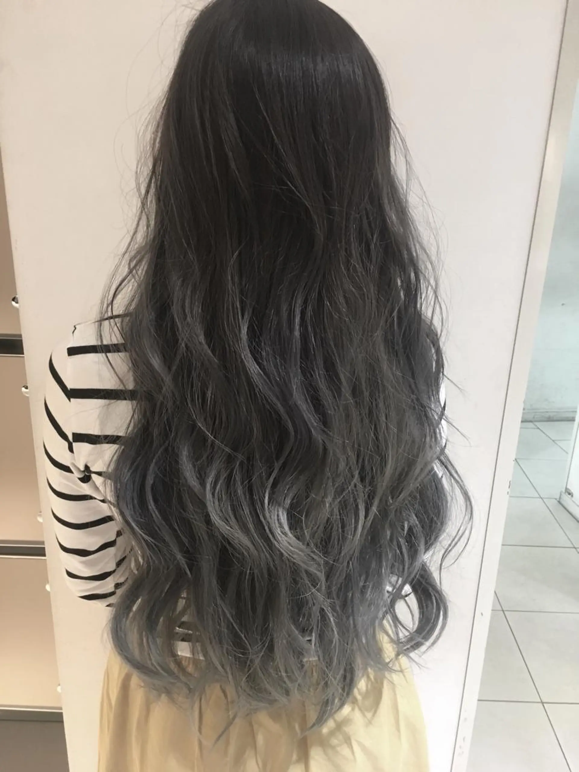 セミロング カラー ケリーズグリーン所属・ショート/ボブ 森田/嵩士のヘアスタイル